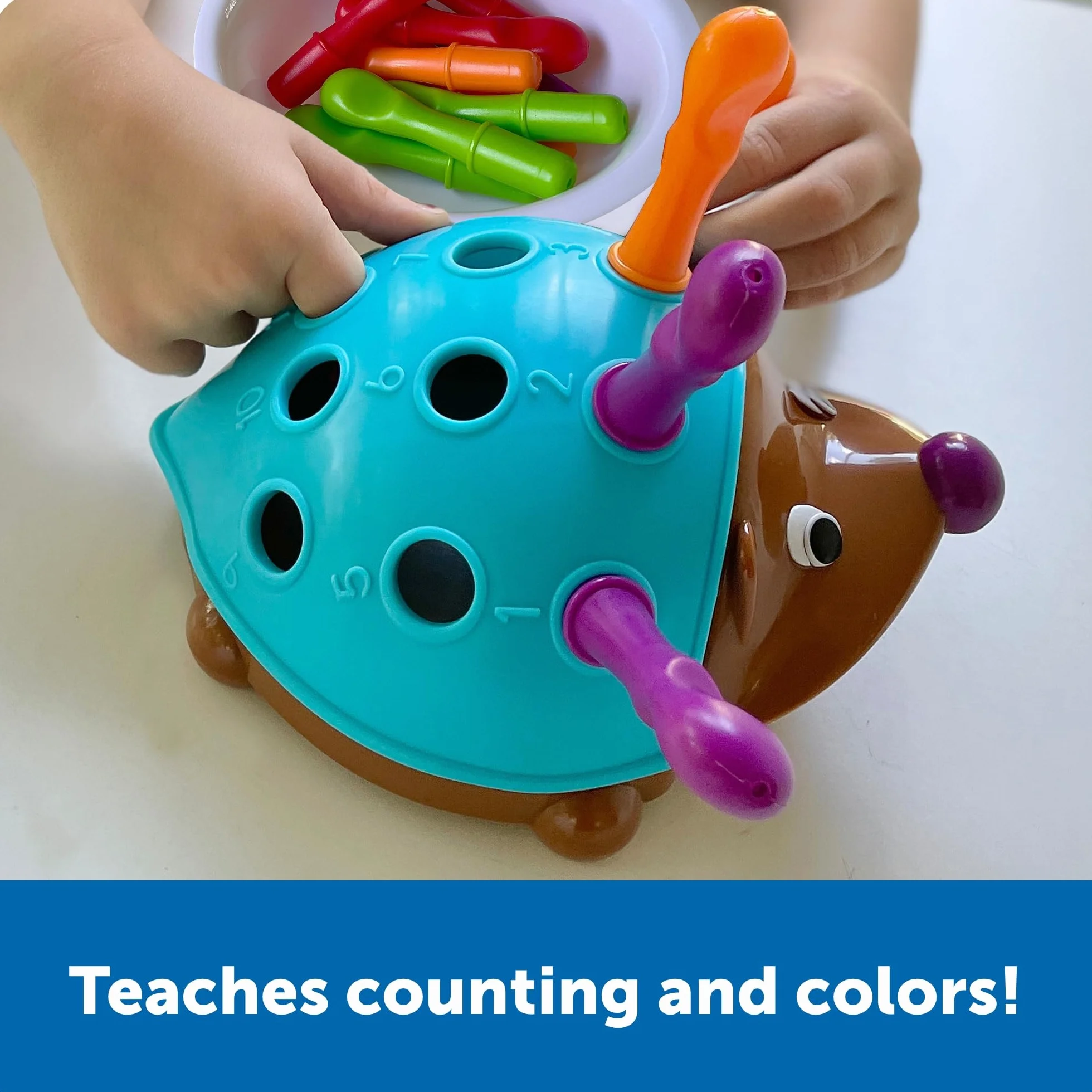 Learning Resources Spike The Fine Motor Hedgehog 14-Kawałek Zestaw