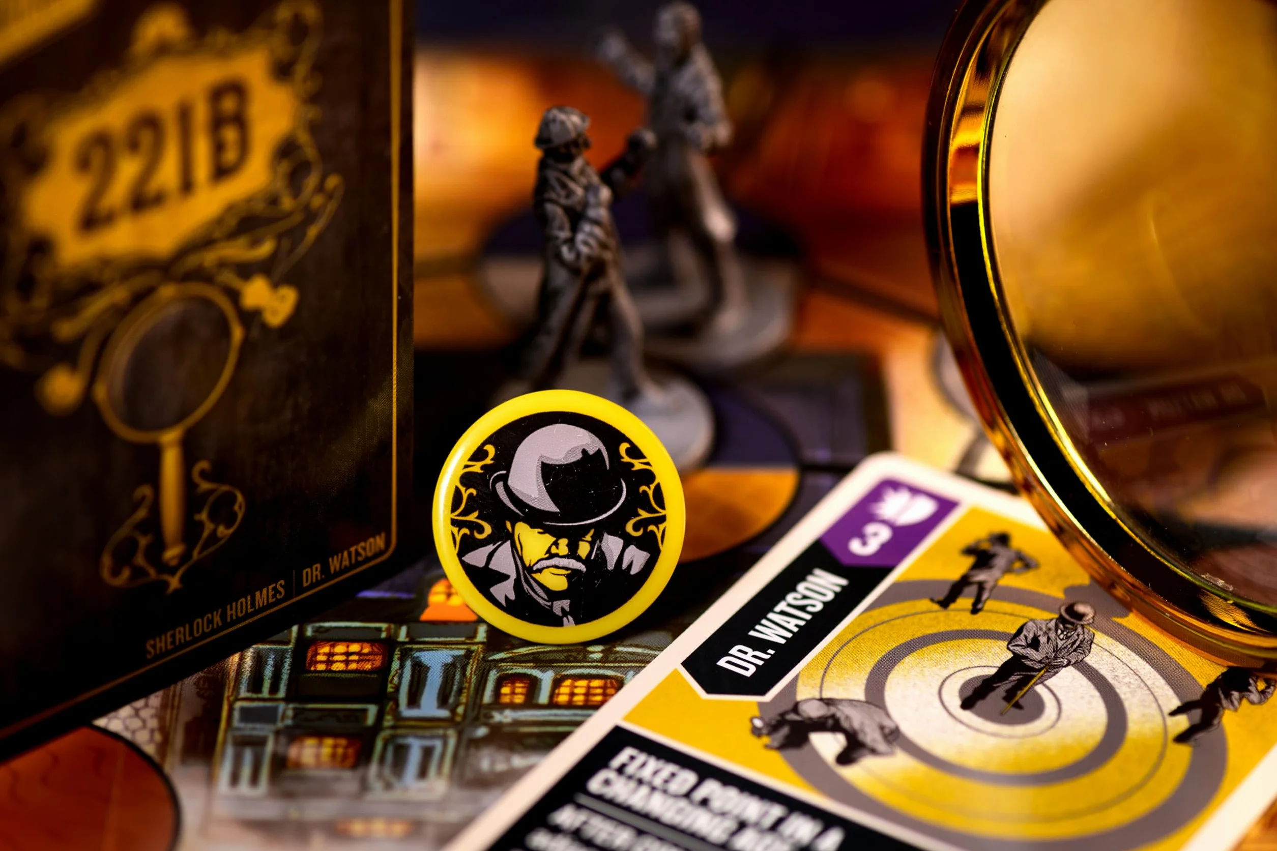 Iello , Unmatched - Cobble & Fog , Card Game , Ages 9+ , 2 to 4 Players , 30 mins Minutes Playing Time