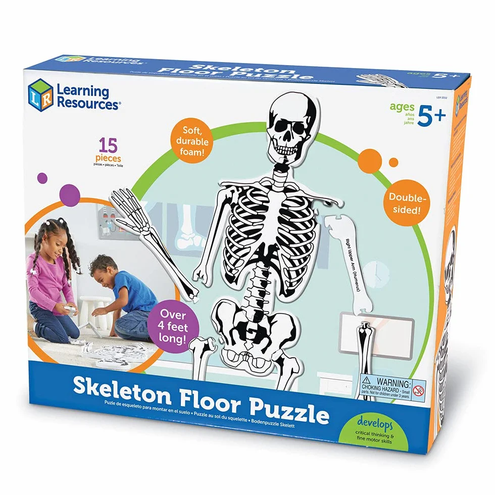 Learning Resources Szkielet Piana Pietro Puzzle 15-Kawałek Zestaw
