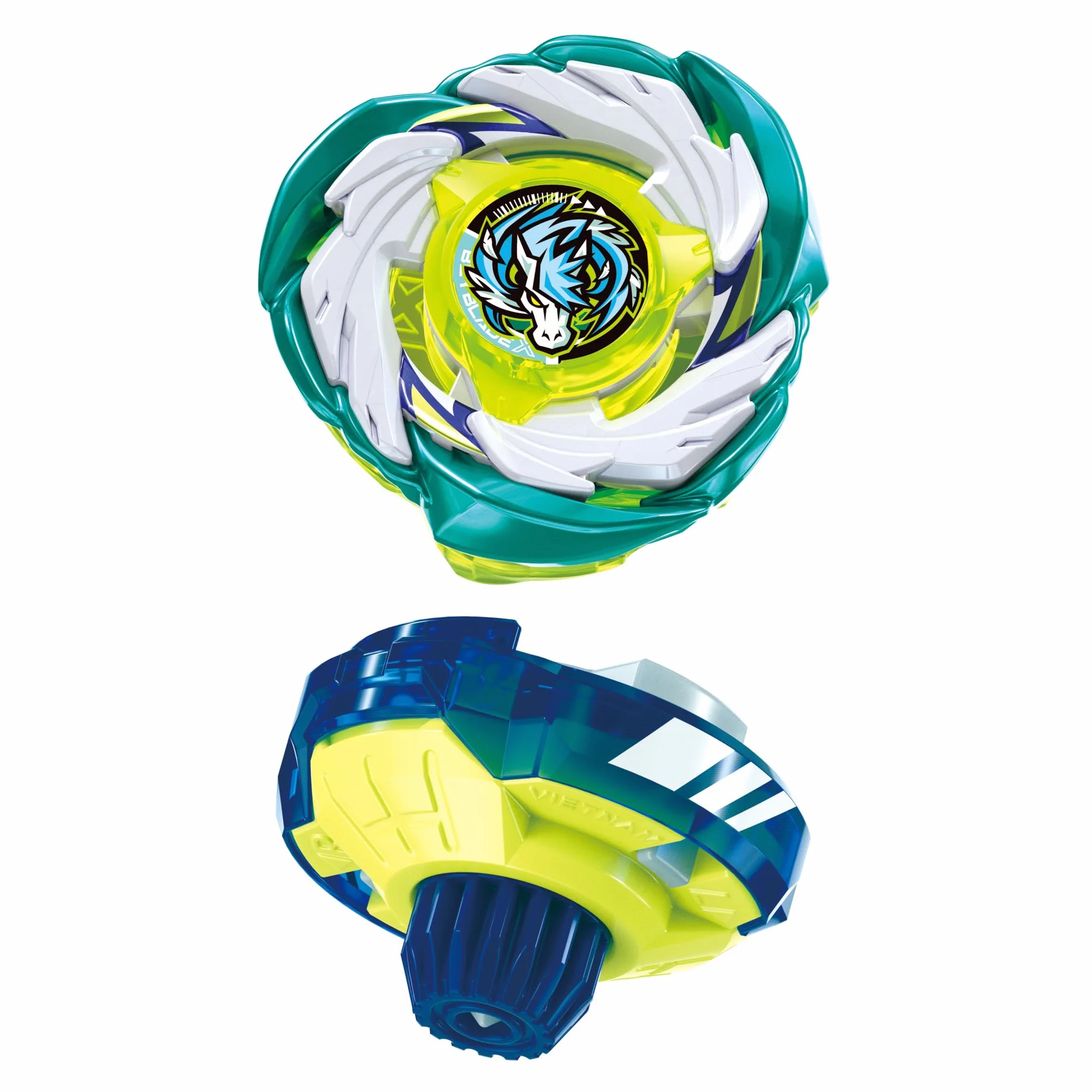 Zestaw Beyblade X z wyrzutnią Clip & Rip i prawoskrętnym bączkiem Takara Tomy rodzaju: atak, zabawki z bączkami do walki, wiek: od 8 lat