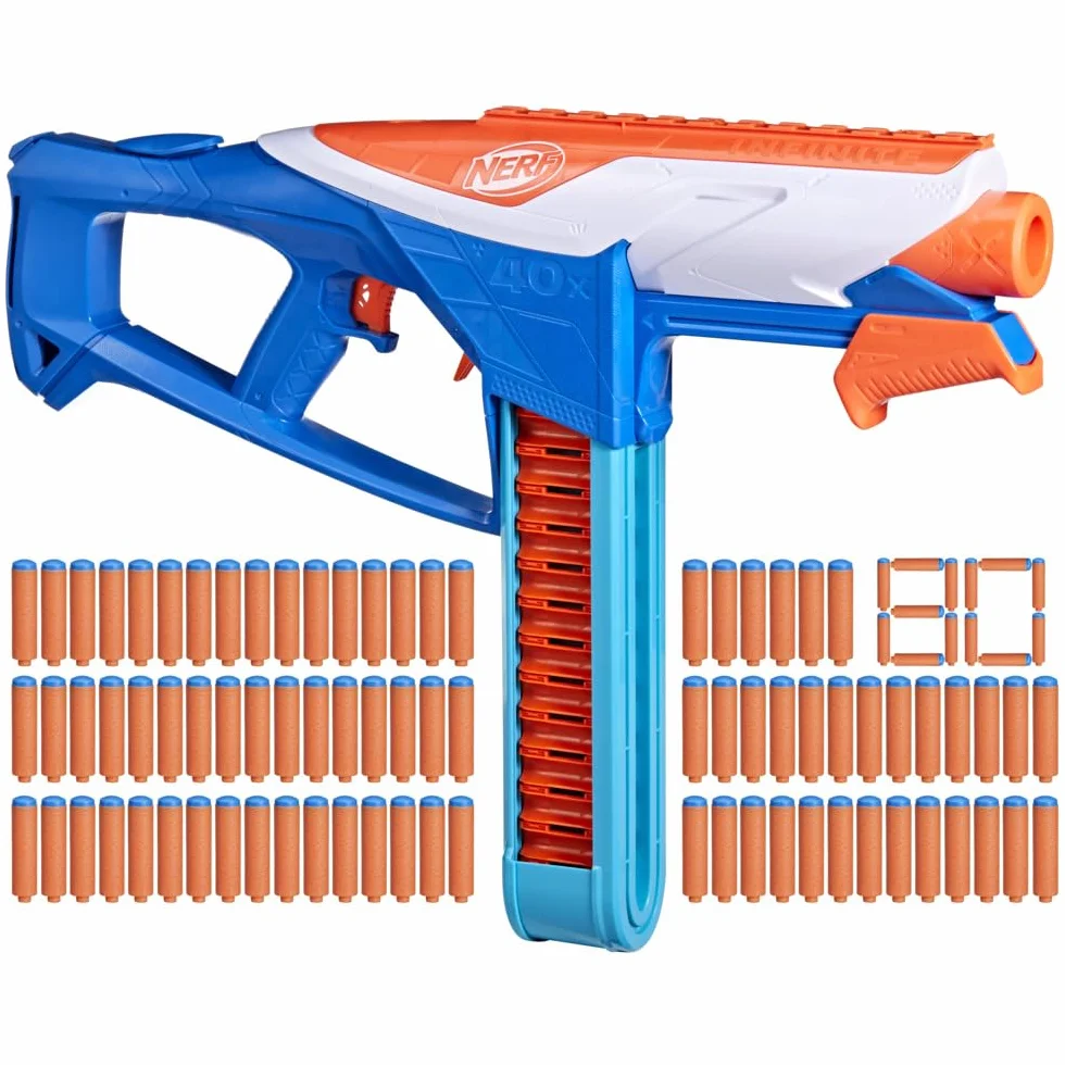 NERF N Series Infinite Wyrzutnia z 80 strzałkami N1