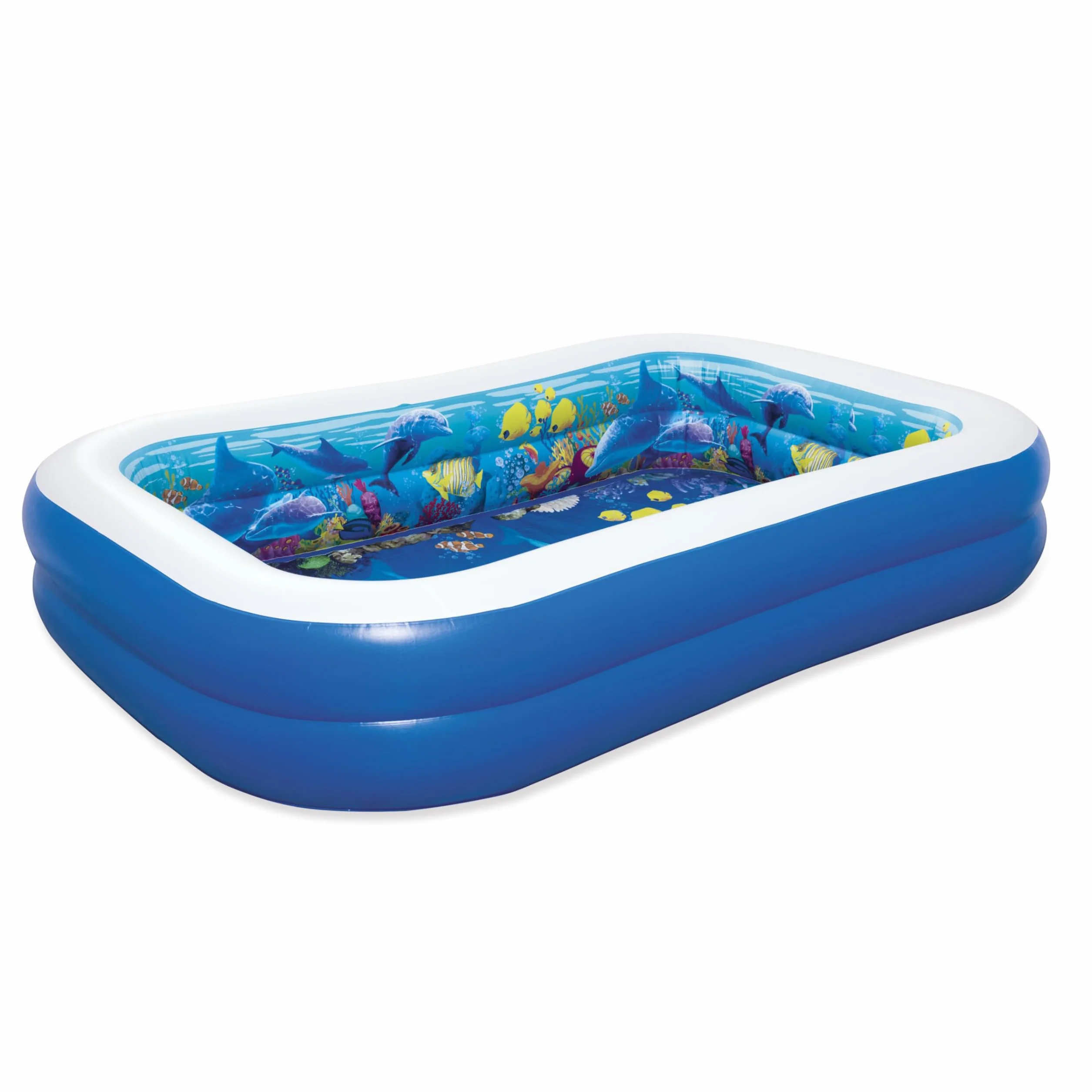 Bestway® 8'7" x 69" x 20"/2.62m x 1.75m x 51cm 3D Undersea Adventure Pool