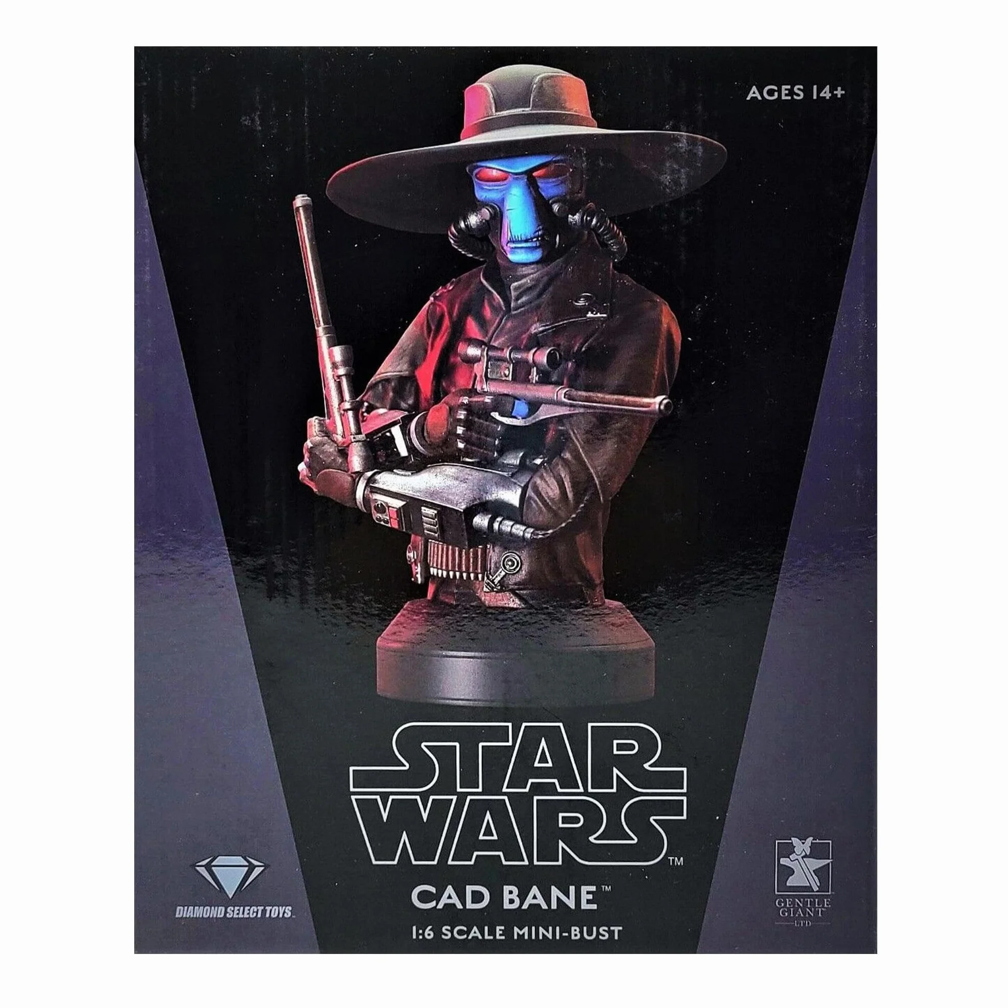 Diamond Select - Star Wars Clone Wars Cad Bane 1/6 Scale Bust