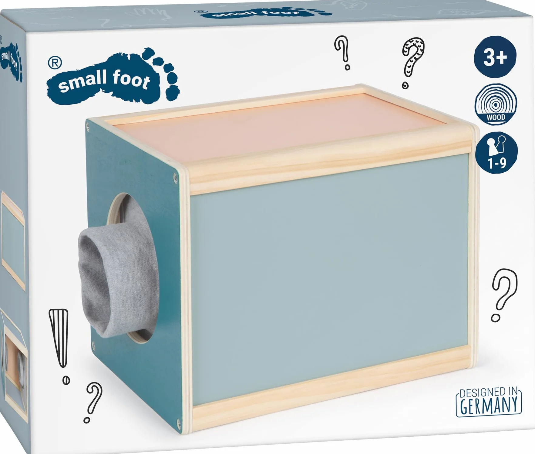 Mała drewniana skrzynka sensoryczna Small Foot
