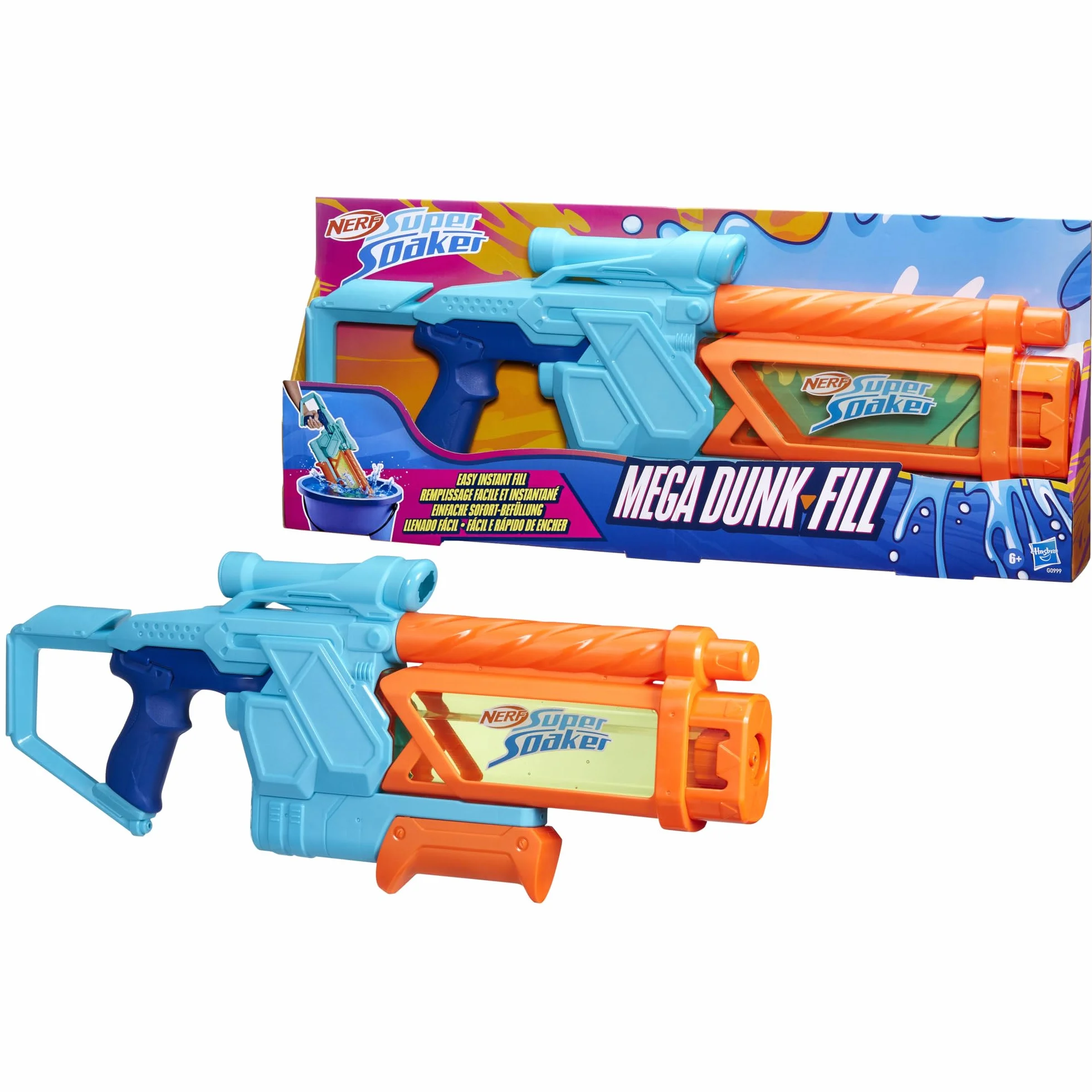 Nerf Super Soaker Mega Dunk-Fill Wyrzutnia wodna