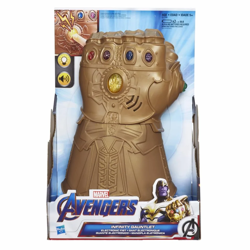 Marvel Avengers: Infinity War Infinity Gauntlet, Electronic Fist Role Play Super Hero Toys for Kids Ages 5 and Up