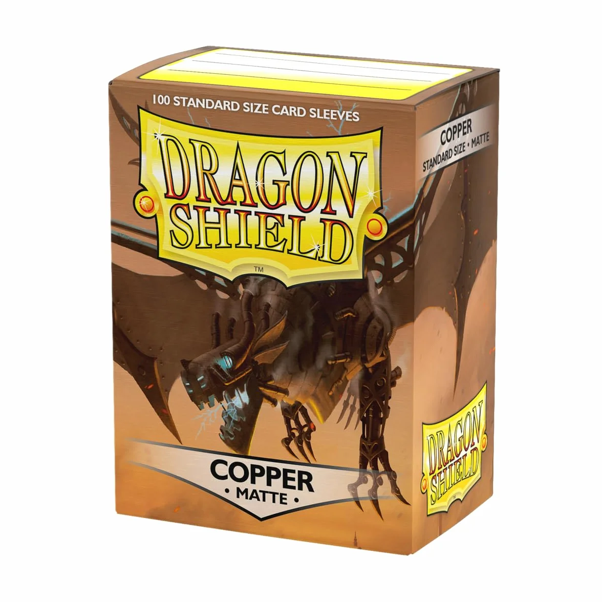 Arcane Tinman ART11016 Sleeves: Dragon Shield Matte Copper Standard 100pk-Copper, One Size