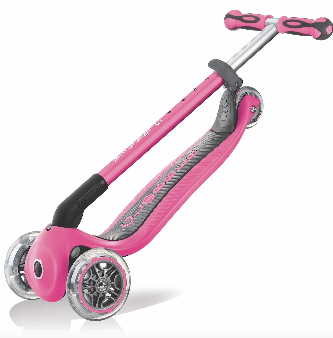 Globber GO•UP Deluxe 3-kołowa hulajnoga skalowalna z siedziskiem dla dzieci od 15 m+ do 6 lat