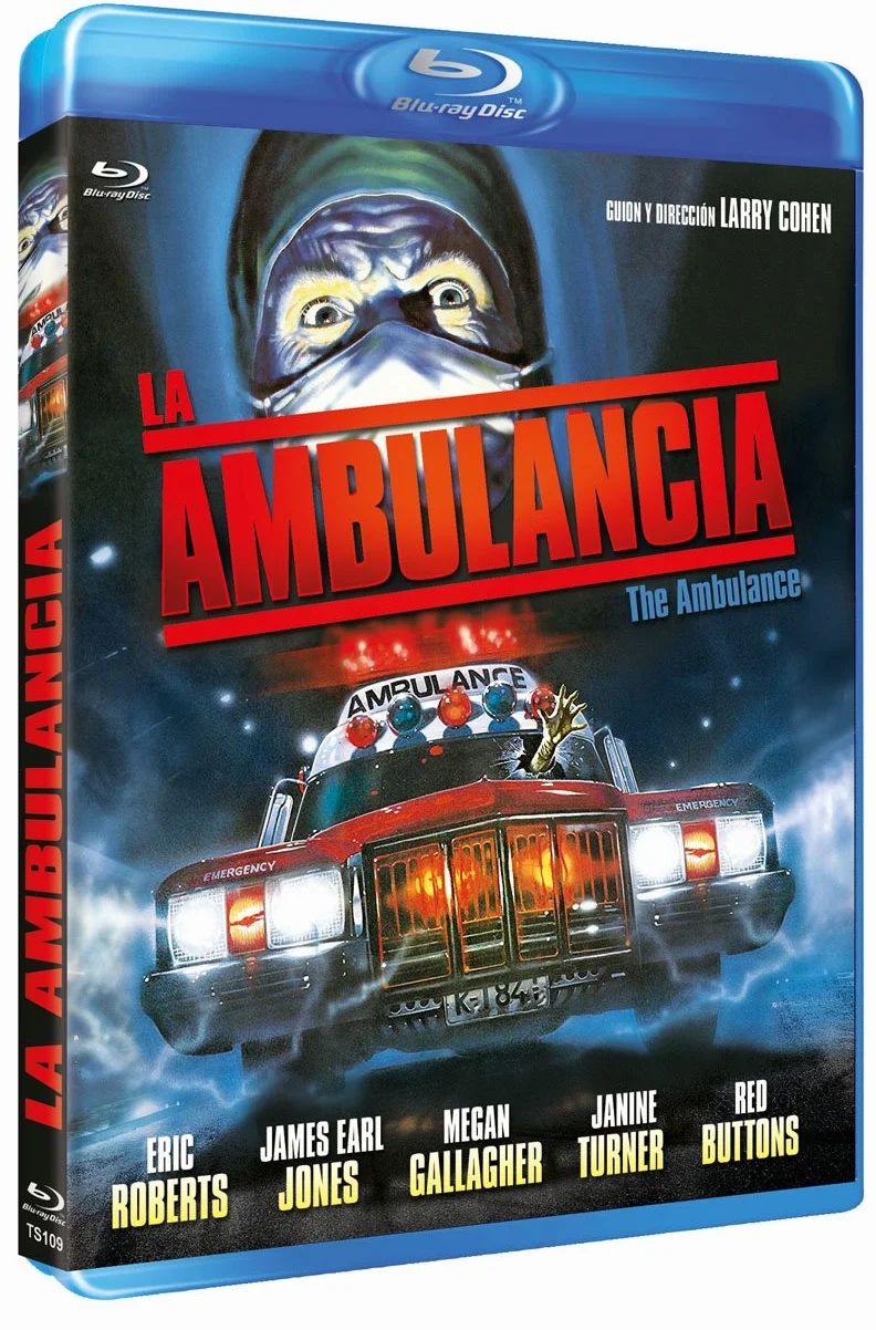 The Ambulance Blu ray La Ambulancia (język niemiecki) (bez niemieckich napisów) (angielski ścieżka dźwiękowa) (import z Hiszpanii)