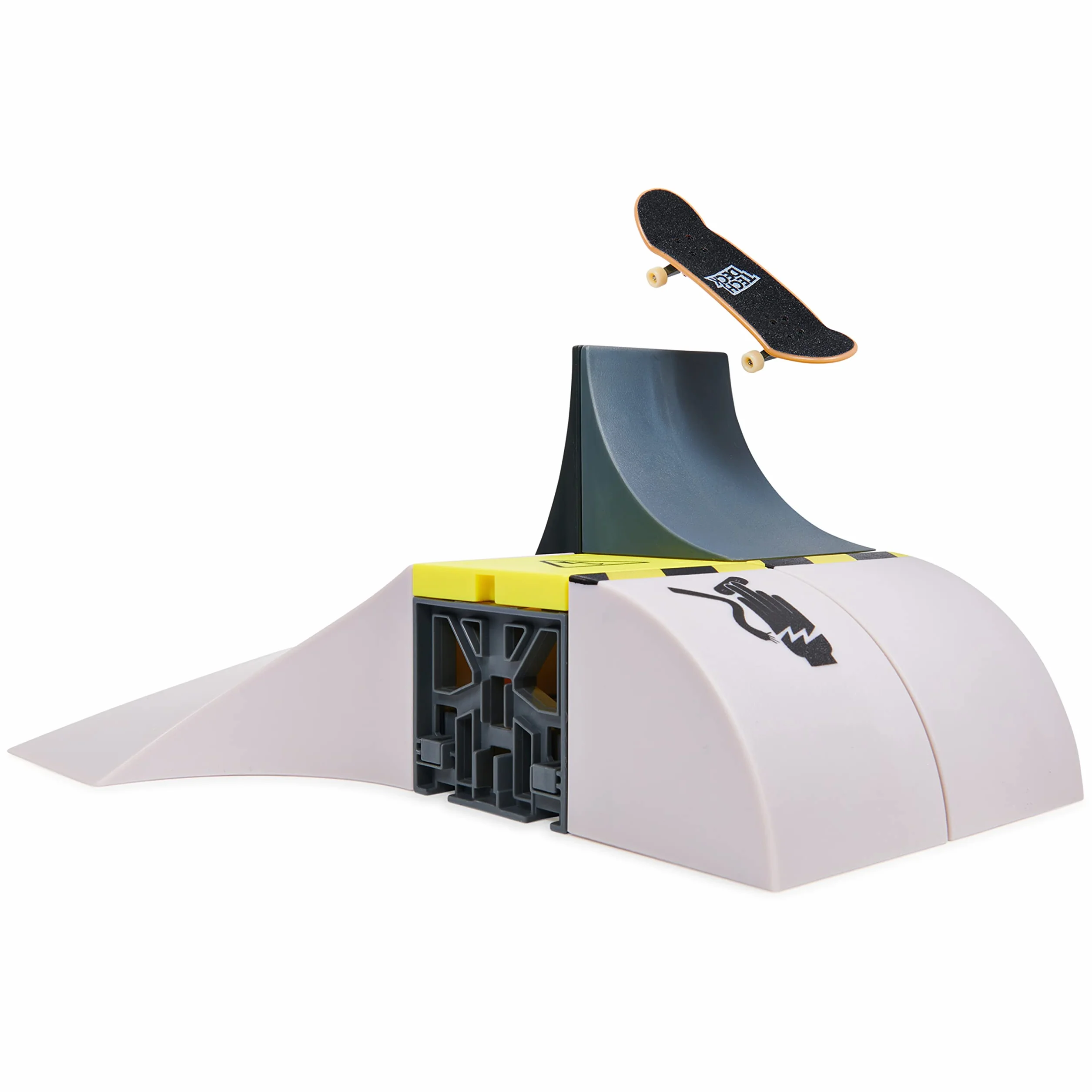 Tech Deck X-Connect zestaw startowy – Power Flippin' zestaw ramp z autentyczną tablicą na palce i akcesoriami