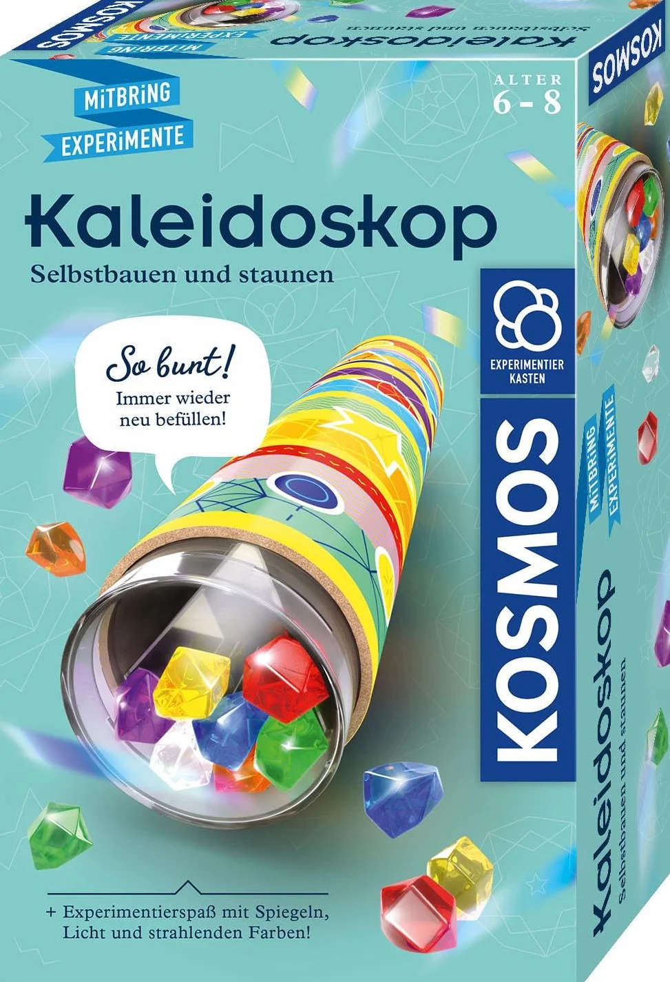 Kosmos Kalejdoskop: Zestaw eksperymentalny