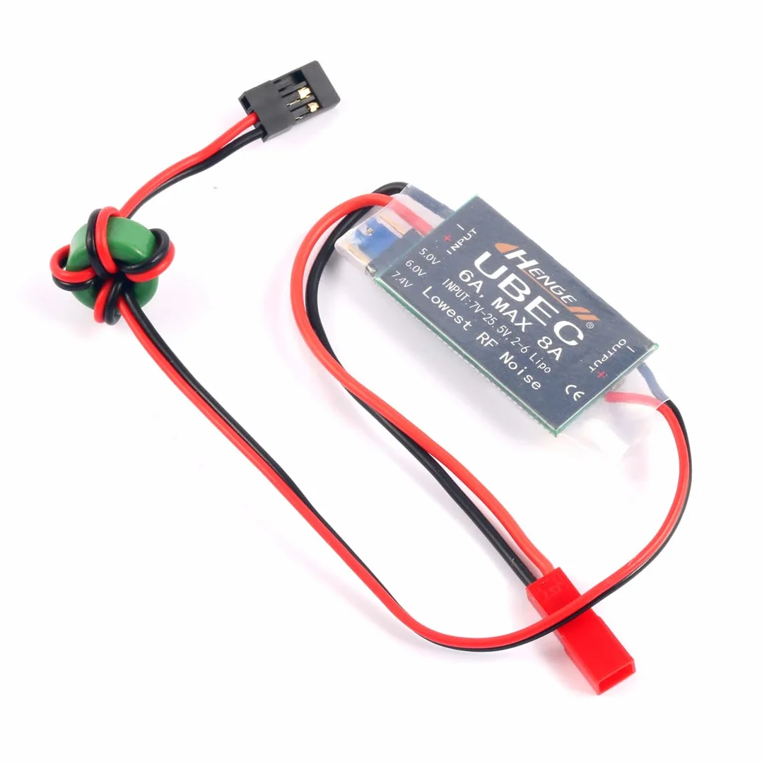 Wyjście UBEC 6 A 5 V / 6 V 6 A / 8 A 2-6 S Lipo tryb przełącznika UBEC wersja niskiego napięcia dla helikoptera 450 500 RC