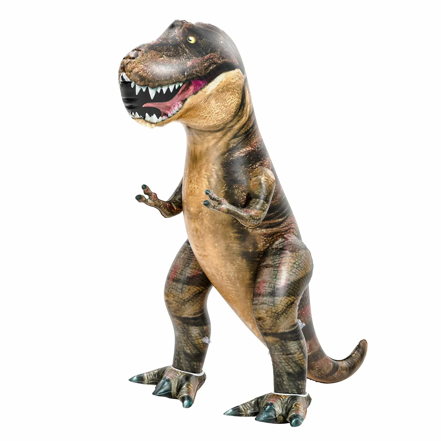 JOYIN nadmuchiwany T.rex dinozaur, nadmuchiwany tyranozaur rex jako dekoracja na imprezę, 76 cm nadmuchiwany dinozaur jako prezent urodzinowy dla dzieci i dorosłych