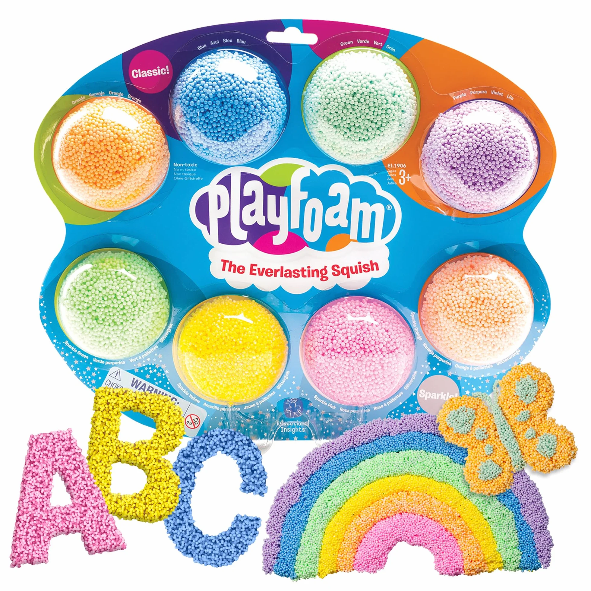Learning Resources Playfoam Kombinacja Squish Piana 8 Pakiet