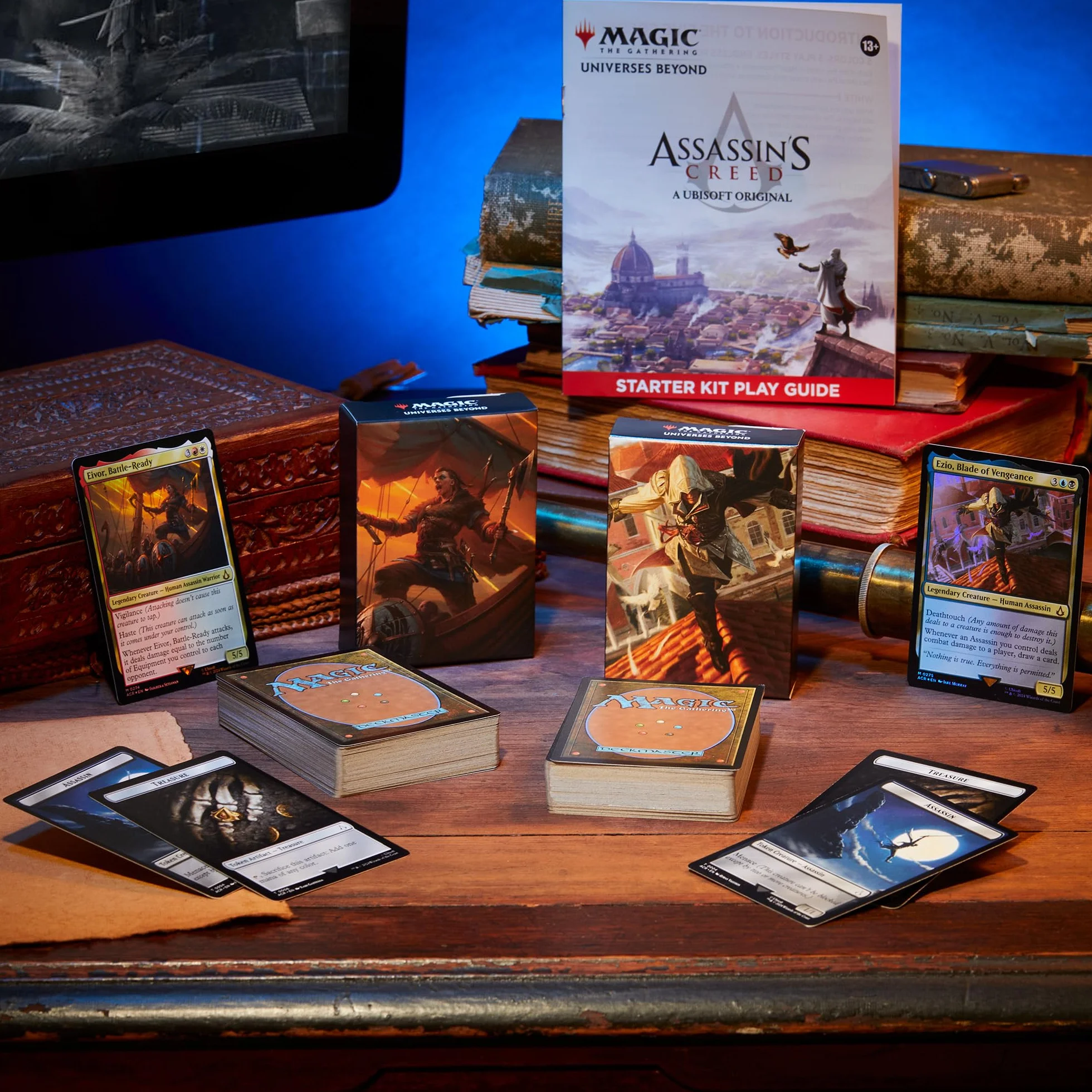 Magic: The Gathering Assassin’s Creed Zestaw startowy — 2 talie gotowe do gry (Wersja Angielska)