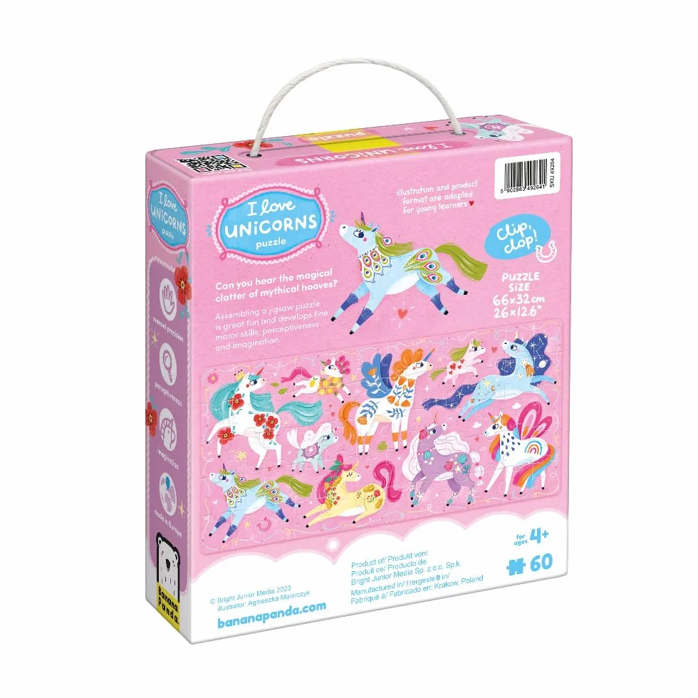 I Love Unicorns Puzzle 4+ Floor Puzzle