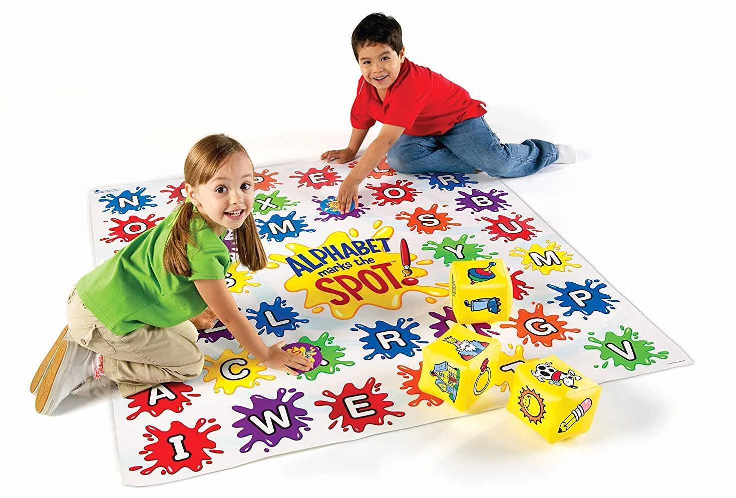 Learning Resources Alphabet Marks the Spot Gra Podłogowa 34 Części Zestaw Aktywności