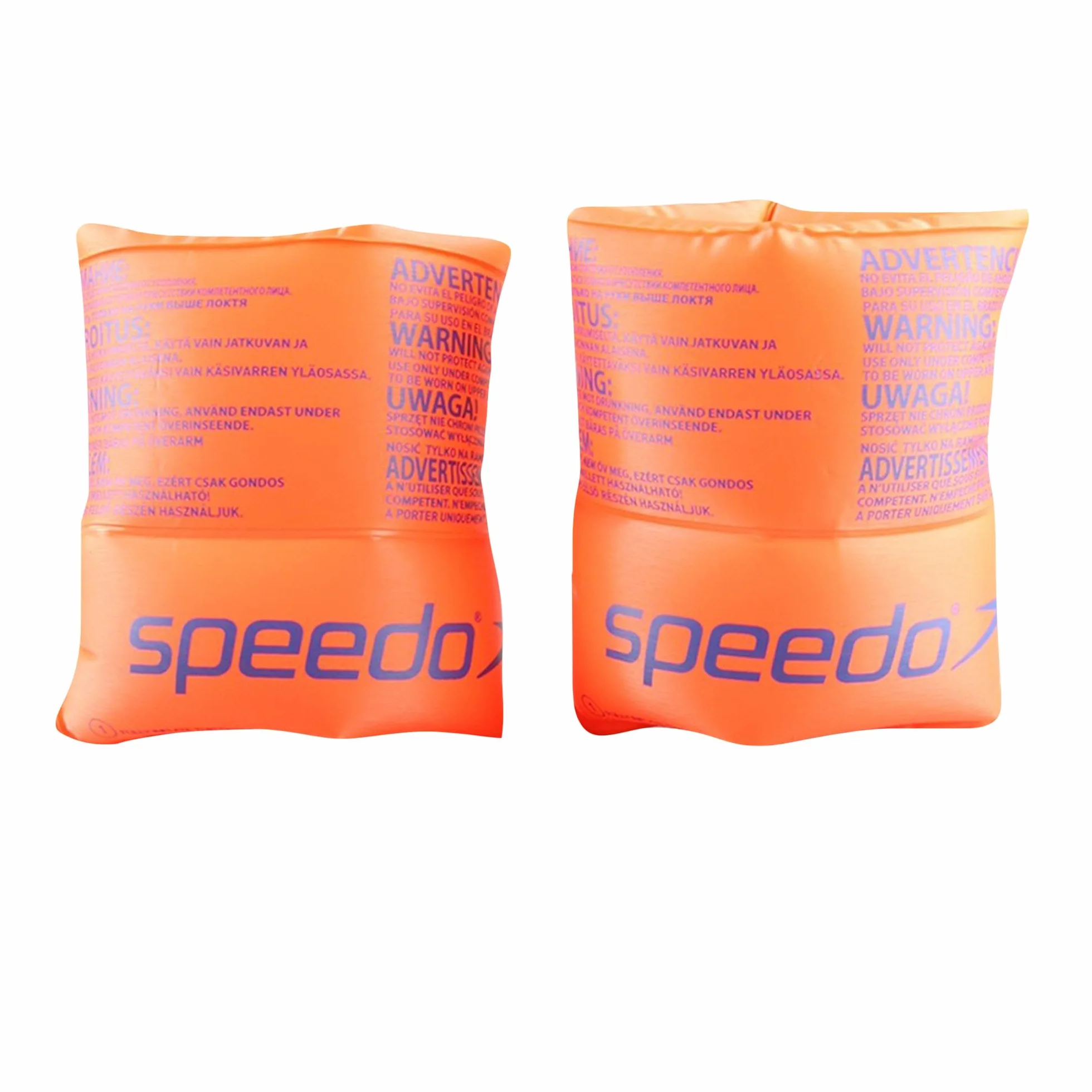 Speedo uniseks podwijana opaska dla dzieci, pomarańczowa, jeden rozmiar 12-60 kg, 2-12 lat