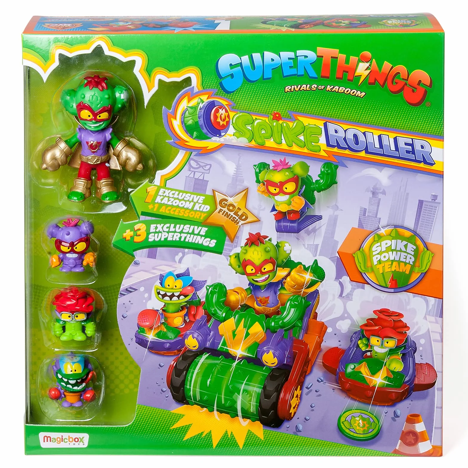 SUPERTHINGS Spike Roller Duży pojazd 3 SuperThingsy 1 Kazoom Kid