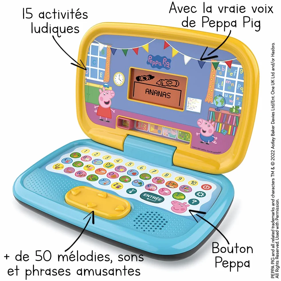 VTech Peppa Pig Komputer Dziecko Wielokolorowy