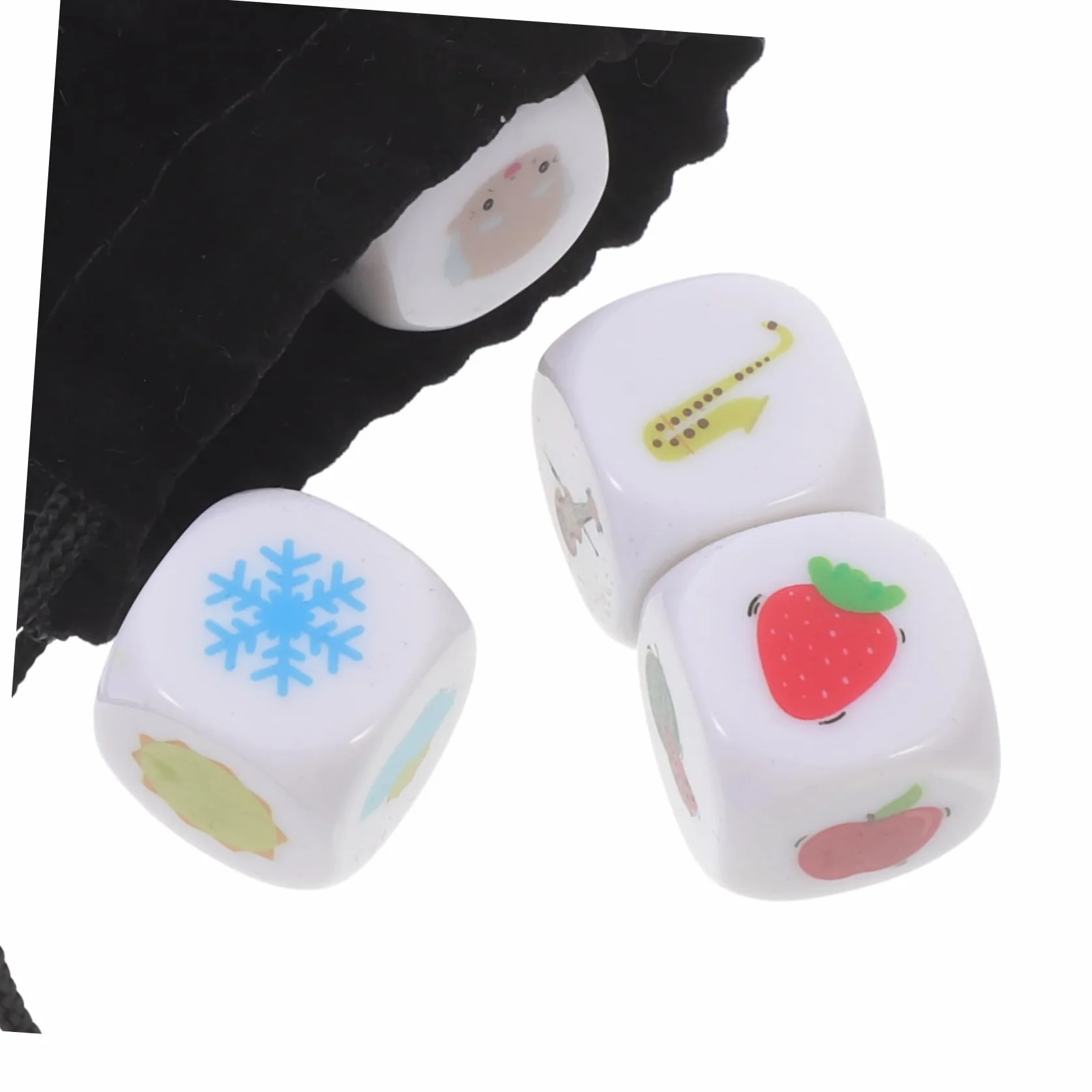 9 Sztuk Story Dice Game Tokens Story Cubes Story Cubes Story Telling Cubes Learning Toy Dices Storytelling Supplies Game Accessories Storytelling Accessory Party Toy Game Counters
