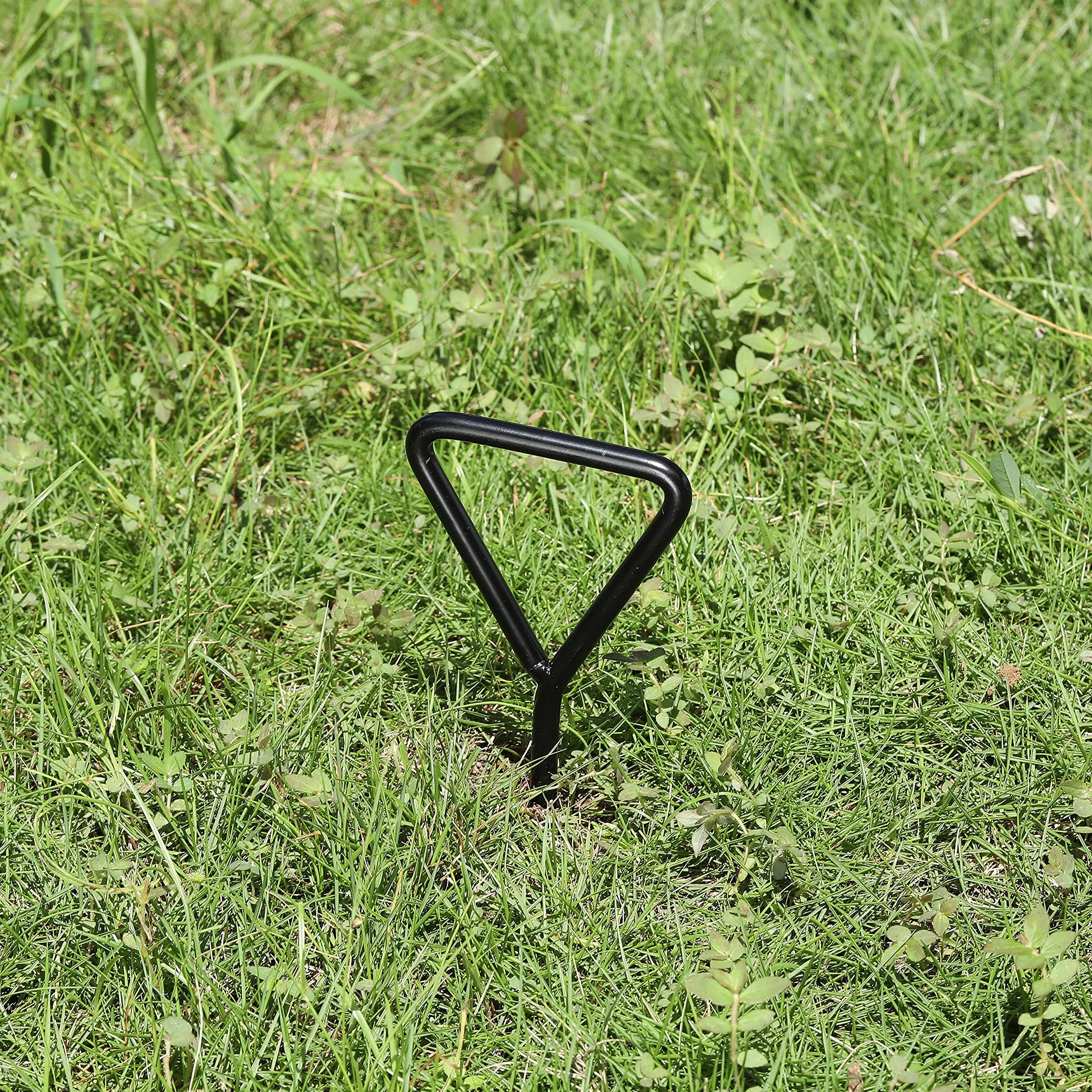 Kotwy gruntowe do trampoliny ocynkowane nierdzewne zestaw 4 pasy
