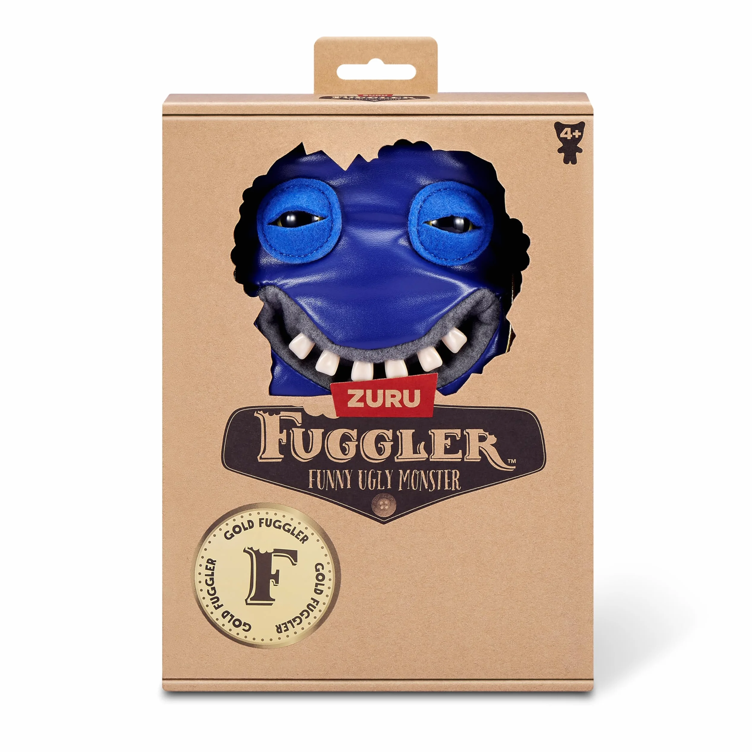 Fuggler Gold Fuggs by ZURU Funny Ugly Monster, Plush, Collectible, Toy (Shameless Goof - Mankini)