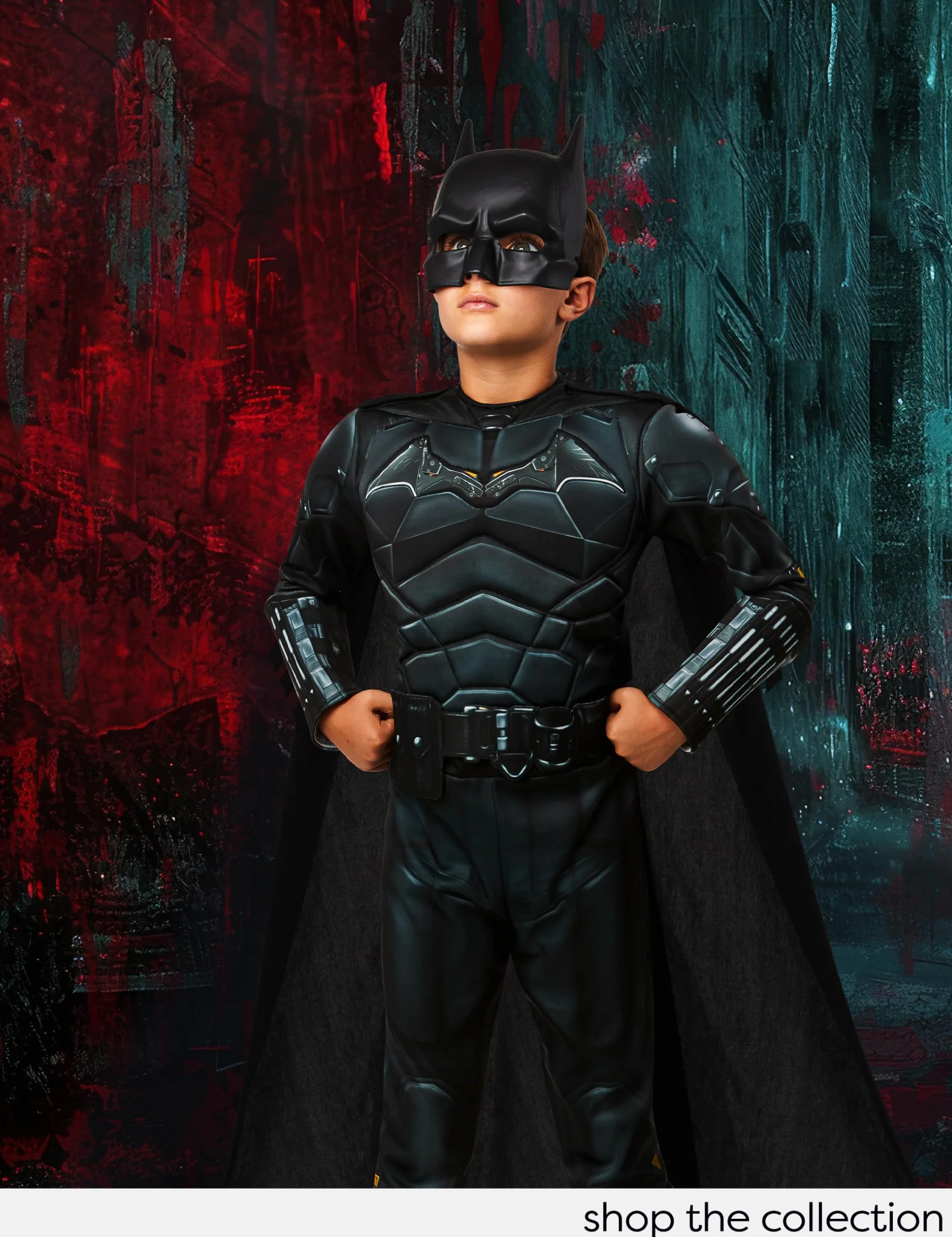 Rubie's Batman Movie Batman Kids Uniseks - dzieci Boy's Dc - the Batman Deluxe Costume
