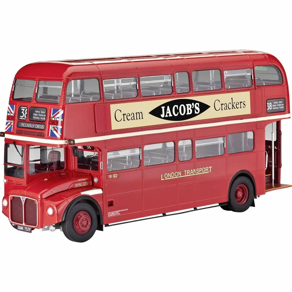 Revell RV07720 1:24 - London Bus, niepomalowany