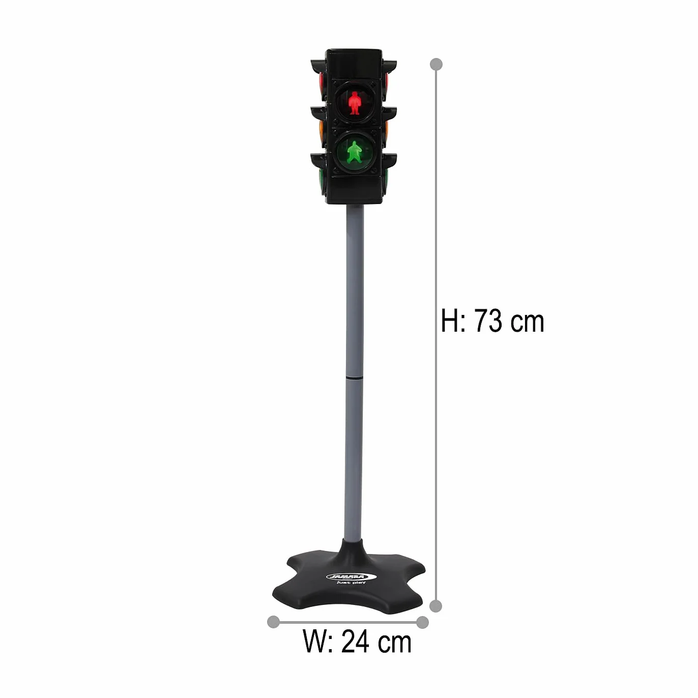 Jamara Feu de signalisation Grand/Traffic Light-Grand