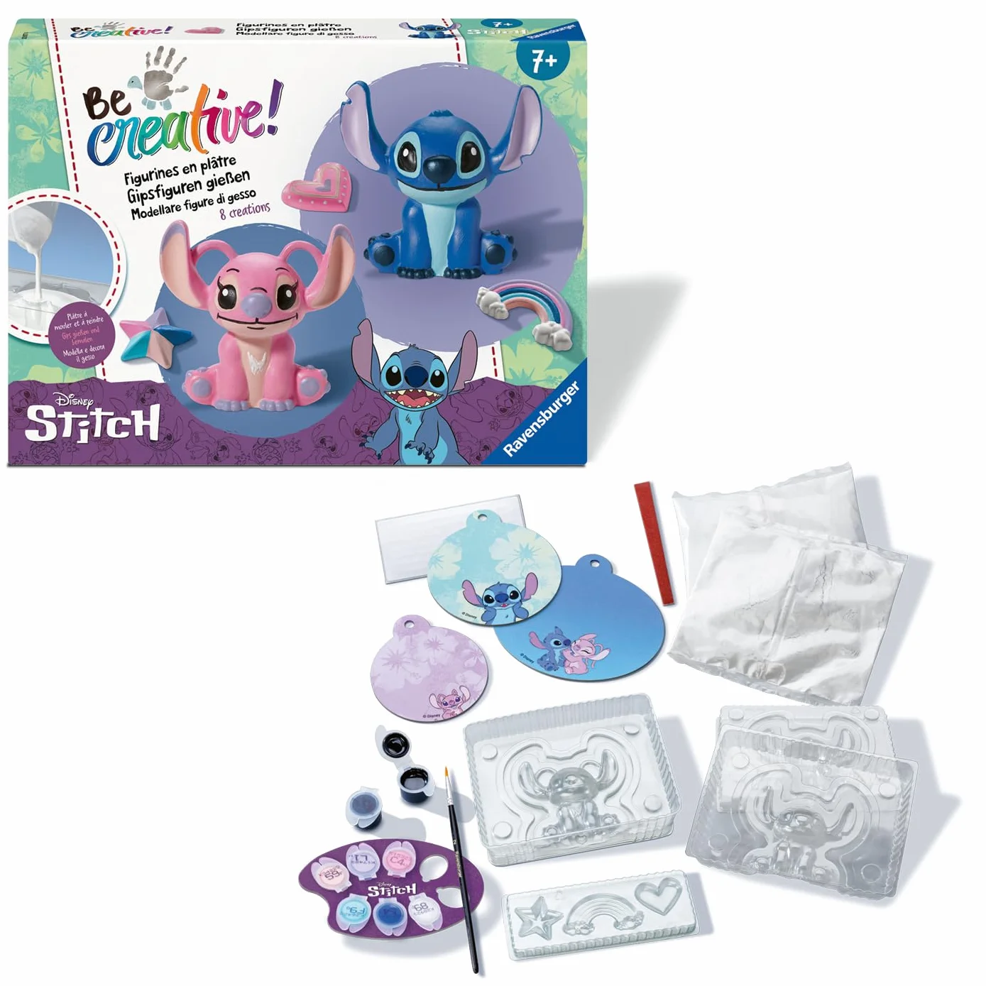 BeCreative Maxi Disney Stitch - Gipsfiguren gießen