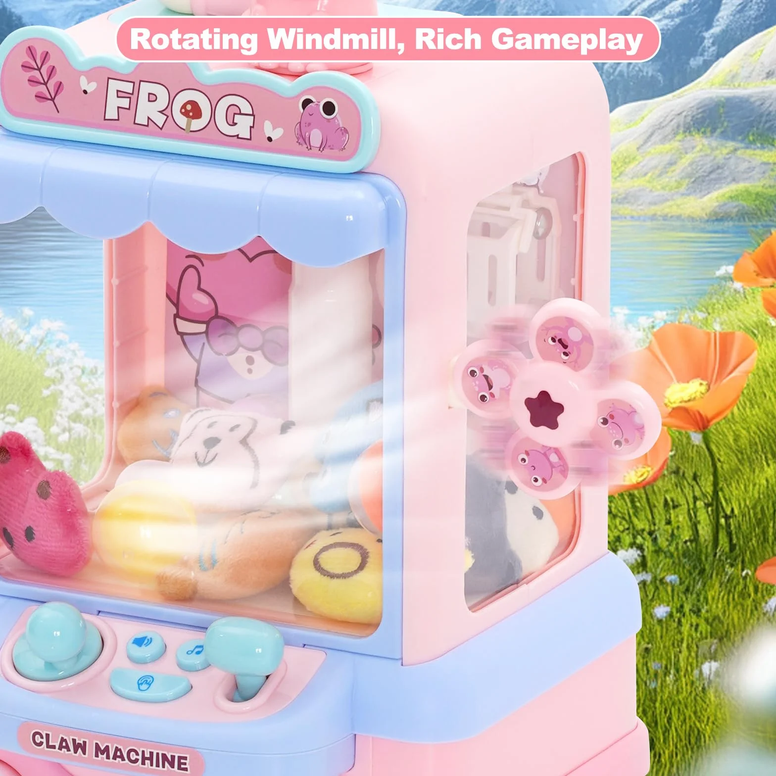 Ark miido Candy Grabber automat do słodyczy, mini automat chwytakowy dla dzieci, automat do słodyczy, automat chwytakowy z gryfem automat dla dzieci