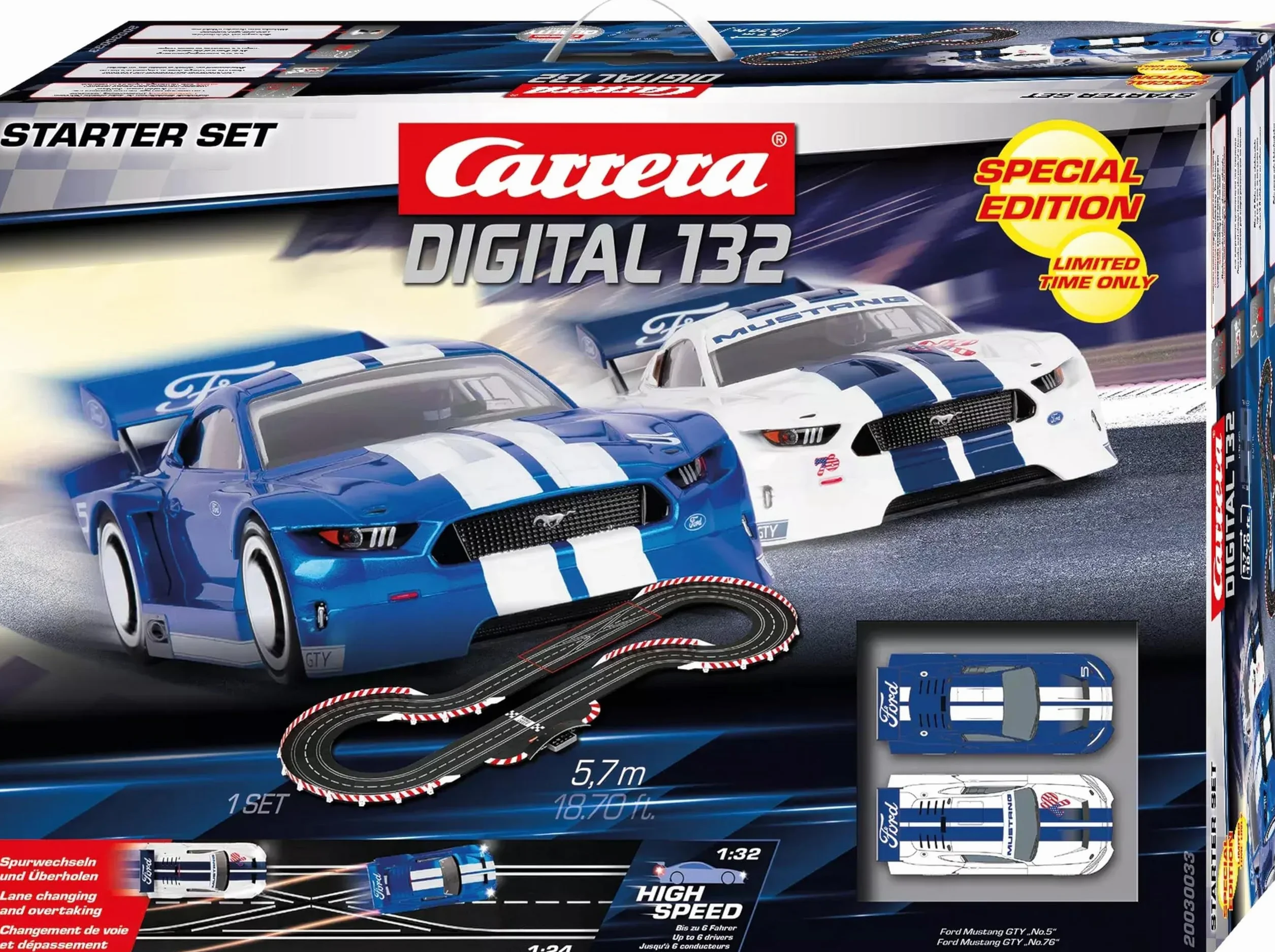 Carrera Digital 132 zestaw startowy