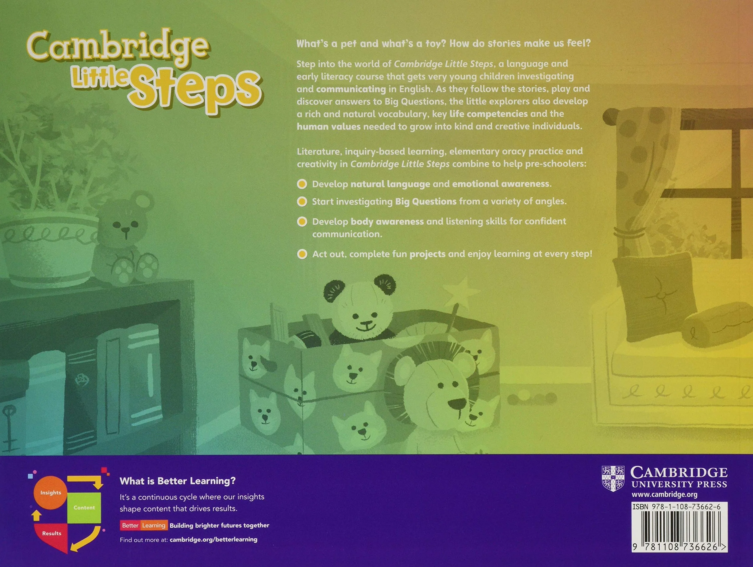 Cambridge Little Steps Level 1 Activity Book: Vol. 1