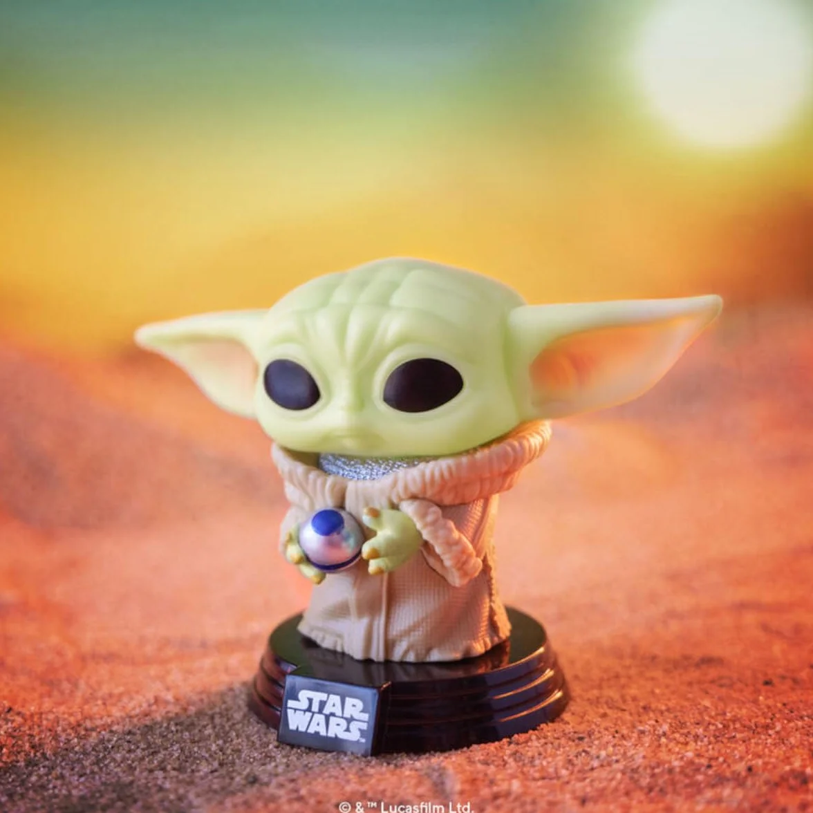FUNKO POP! STAR WARS: Book of Boba Fett - Grogu ze zbroją