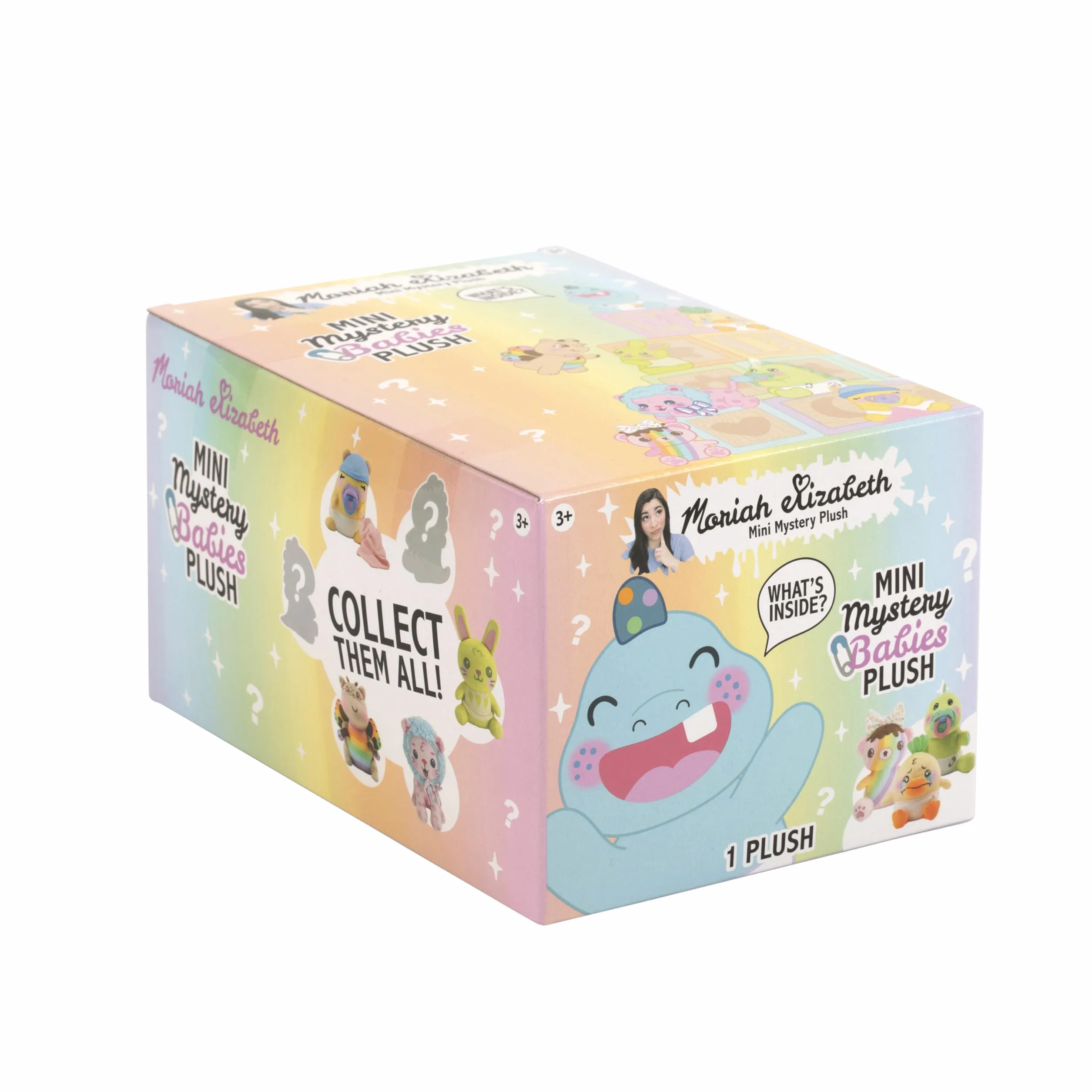 Moriah Elizabeth Mini tajemniczy plusz, seria 4, Baby Mystery Plush, YouTube Craft Channel, Blind Box, 1 z 8 możliwych, oficjalny produkt