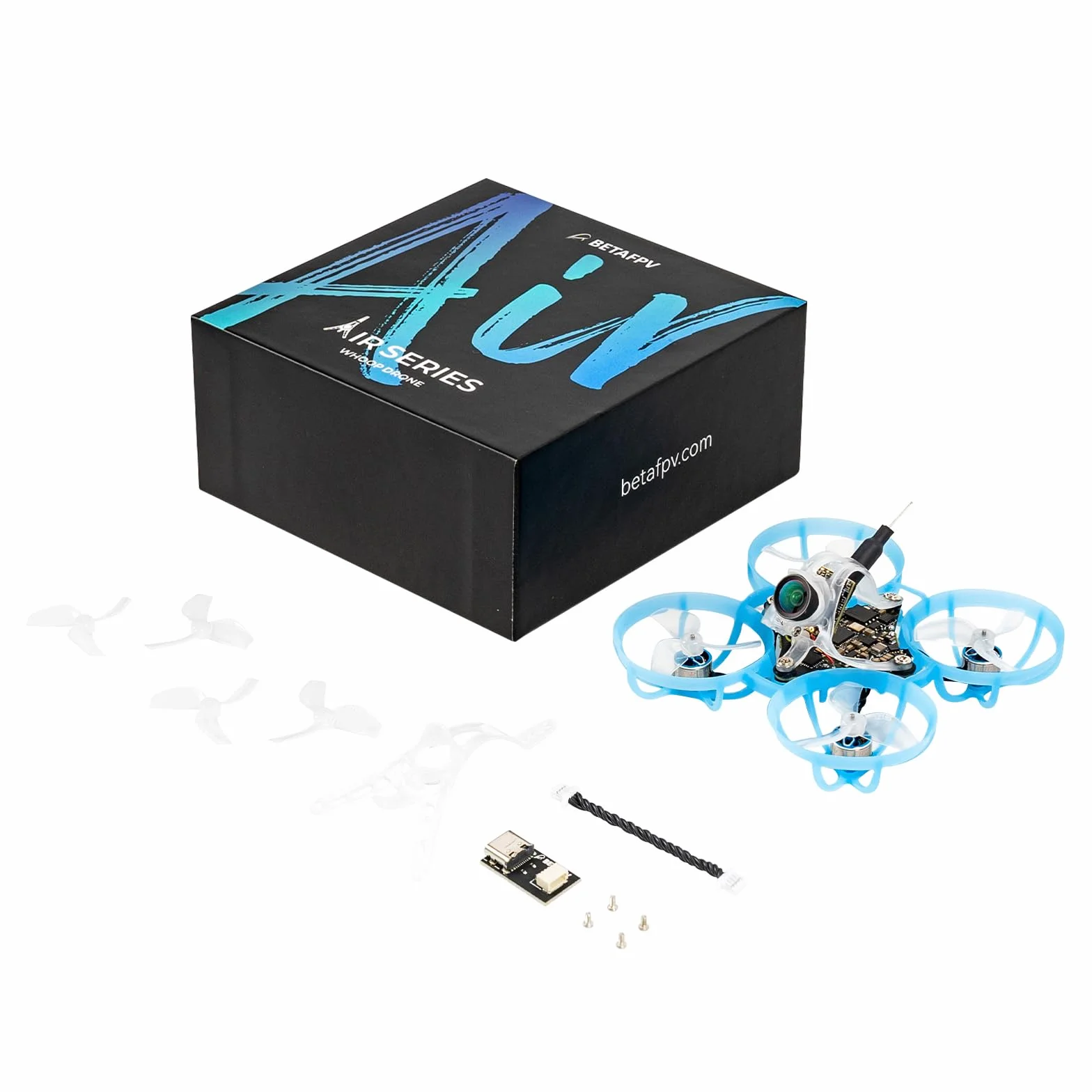 BETAFPV Air65 bezszczotkowy whoop Quadcopter, 1S ultralekki 65 mm mikro RC dron z G473 5IN1 Air Brushless FC ELRS-odbiornik, kamera C03 FPV, silniki 0702SE II 23000KV, do FPV Quad Outdoor Freestyle