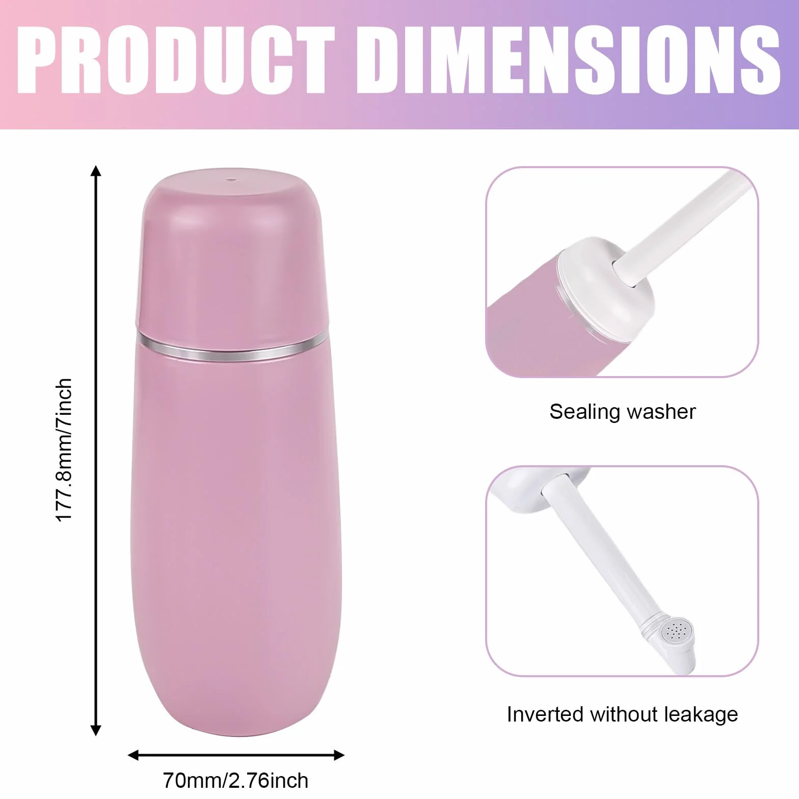 Przenośny bidet, bidet, bidet, przenośny bidet, 400 ml, bidet, słuchawka na pośladki, prysznic ręczny, bidet podróżny, nowoczesny prysznic pośladkowy, butelka
