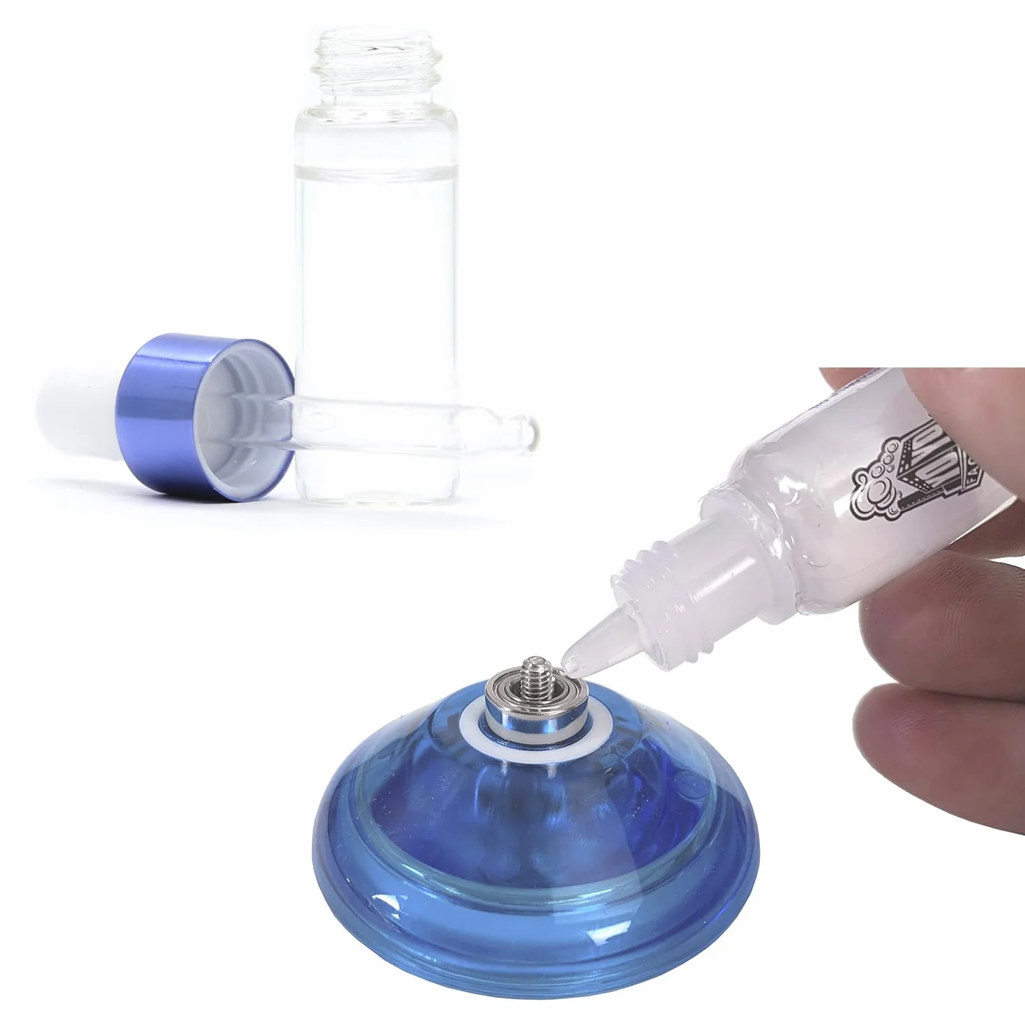 YoYoFactory LONG SPIN olej - nowoczesny środek smarny Yo-Yos (długi i cichy obrót, poprawia żywotność łożyska kulkowego)