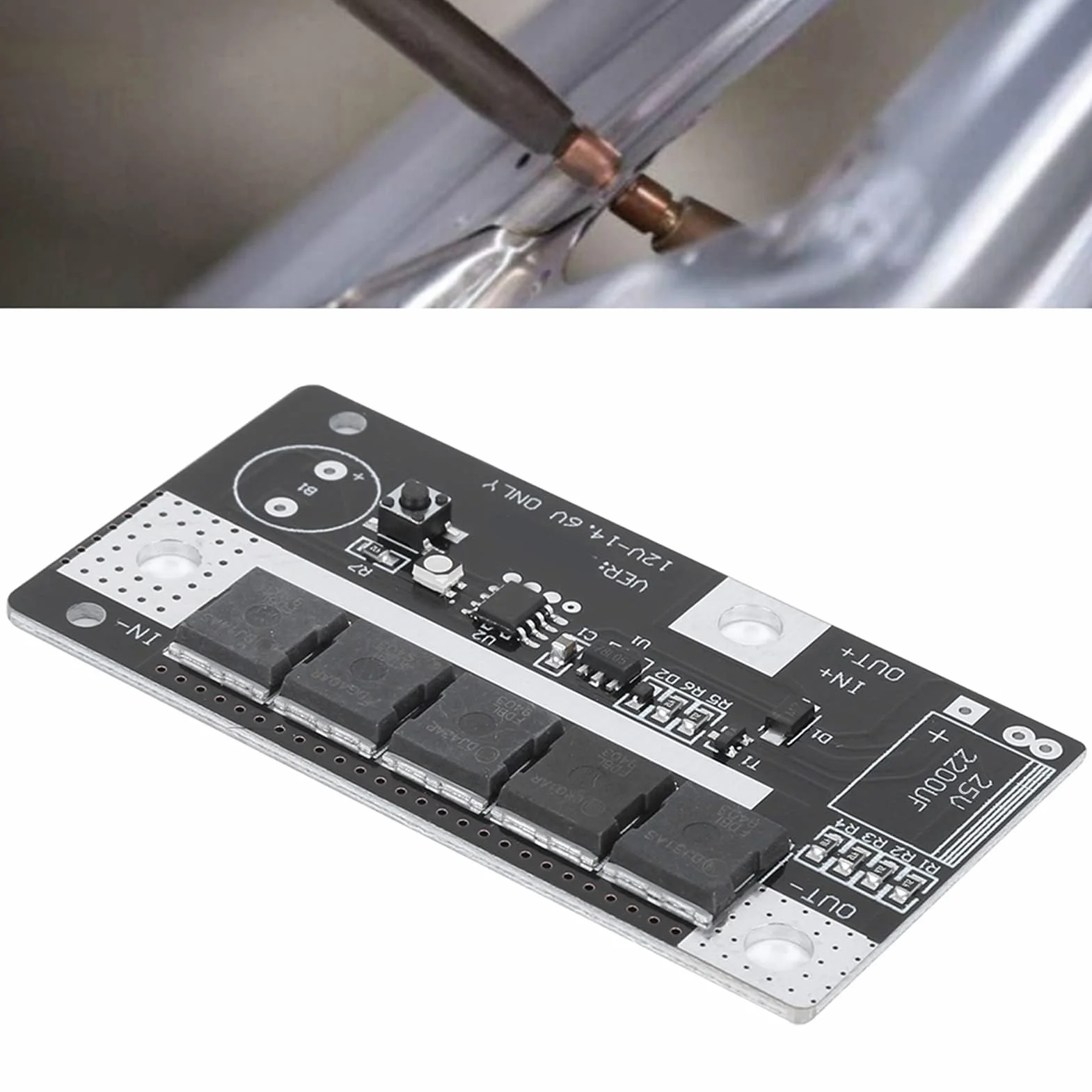 Punktowa płytka drukowana do spawania, 12 V przenośna płytka drukowana spawarka DIY drukowana płytka spawalnicza