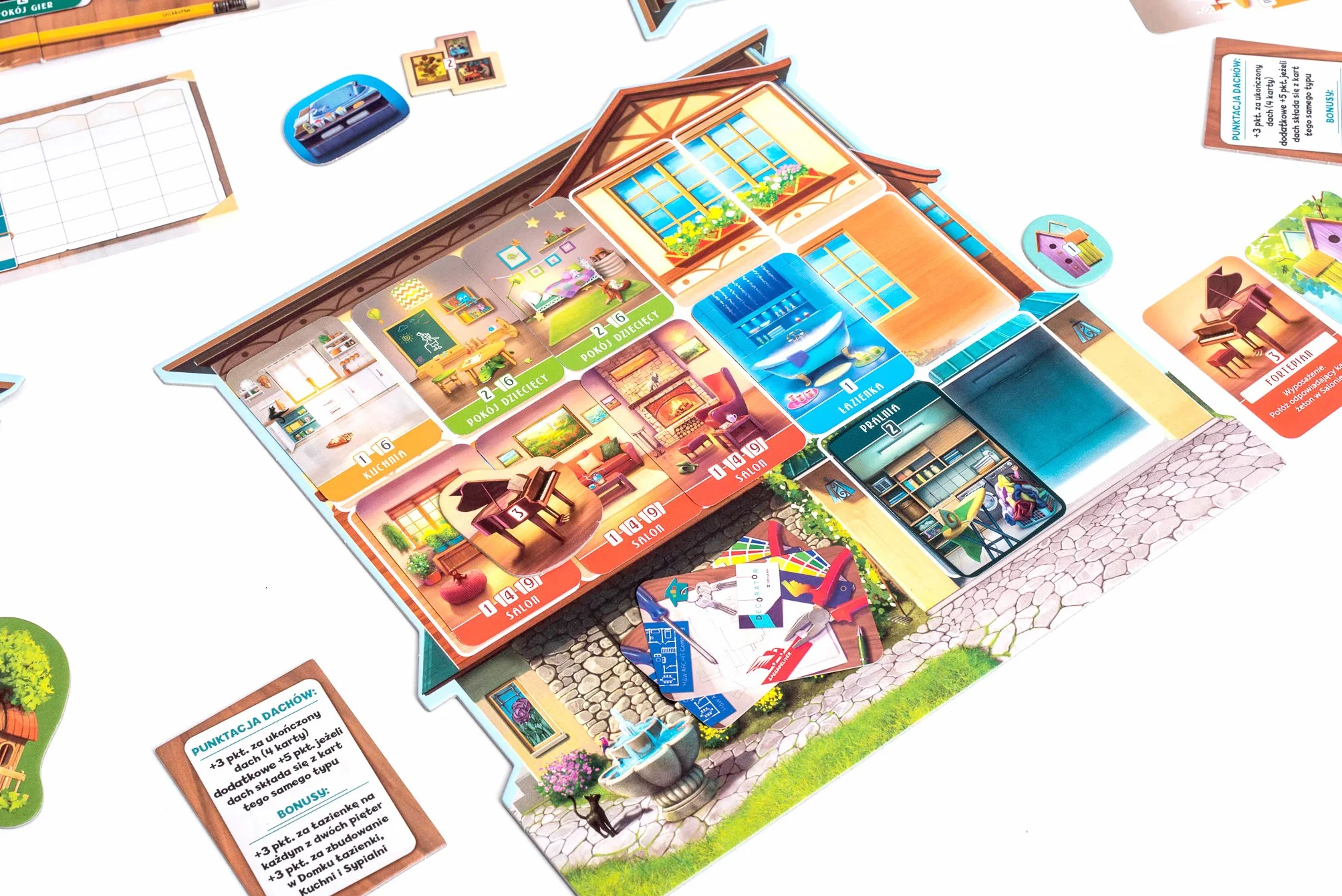 Asmodee, Gra planszowa, Domek