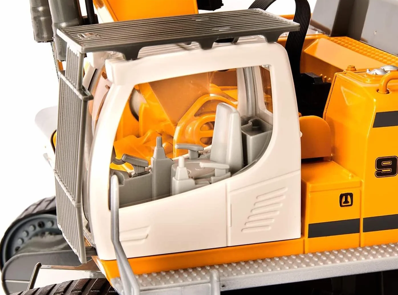 Siku 6741, Liebherr R980 SME Koparka gąsienicowa, Zdalne sterowanie, 1:32, Możliwe sterowanie aplikacją Bluetooth, Bez pilota zdalnego sterowania, Metal,tworzywo sztuczne, żółty