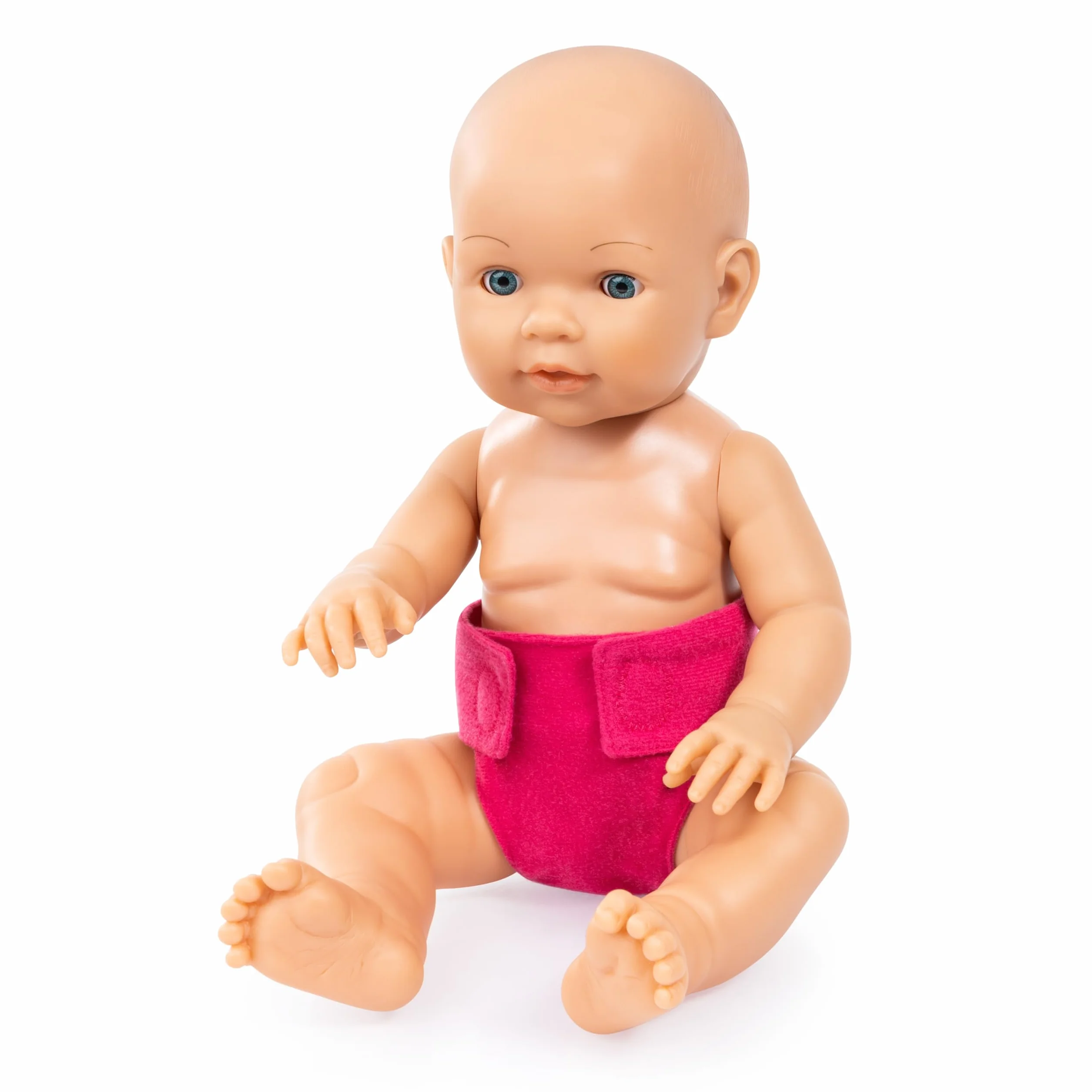 Bayer Design 73098AA Pieluszki dla lalek, zestaw akcesoriów dla lalek, opakowanie 4 sztuki