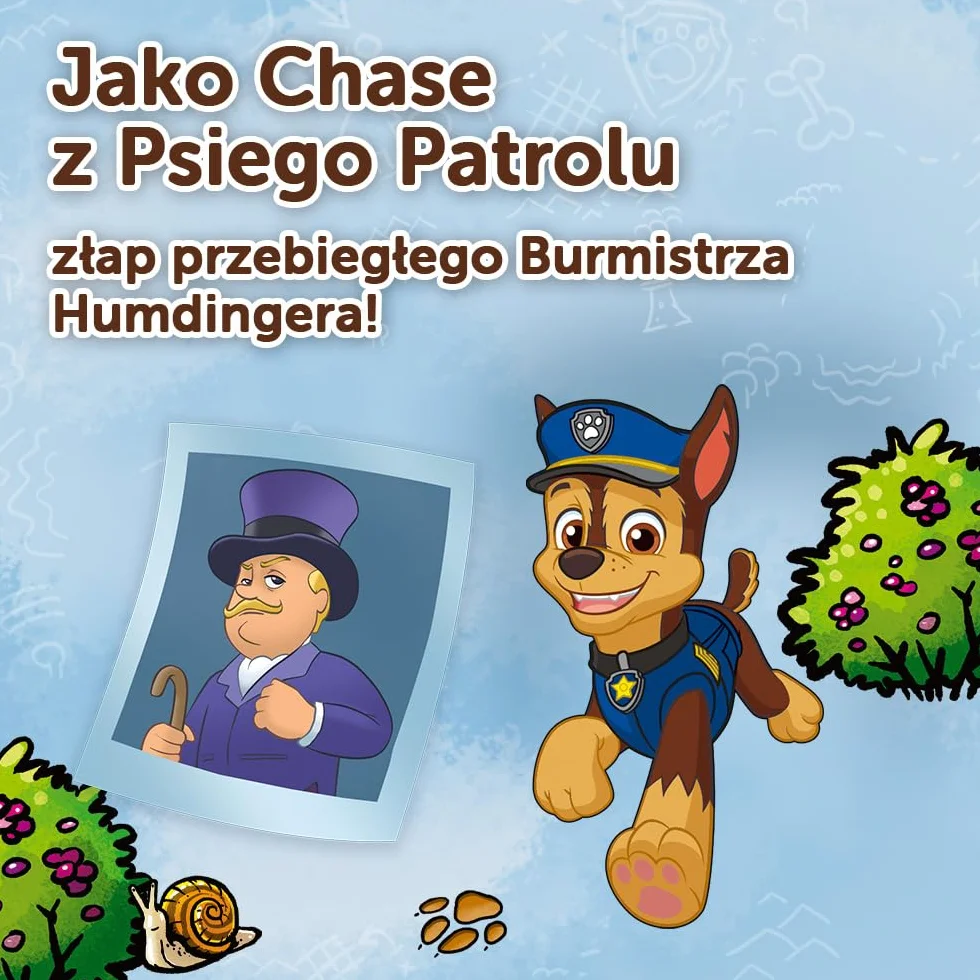 Trefl - Spy Guy PAW Patrol - Kooperacyjna Gra Obserwacyjna dla Najmłodszych z Bohaterami Bajki Psi Patrol, dla Dzieci od 3 lat