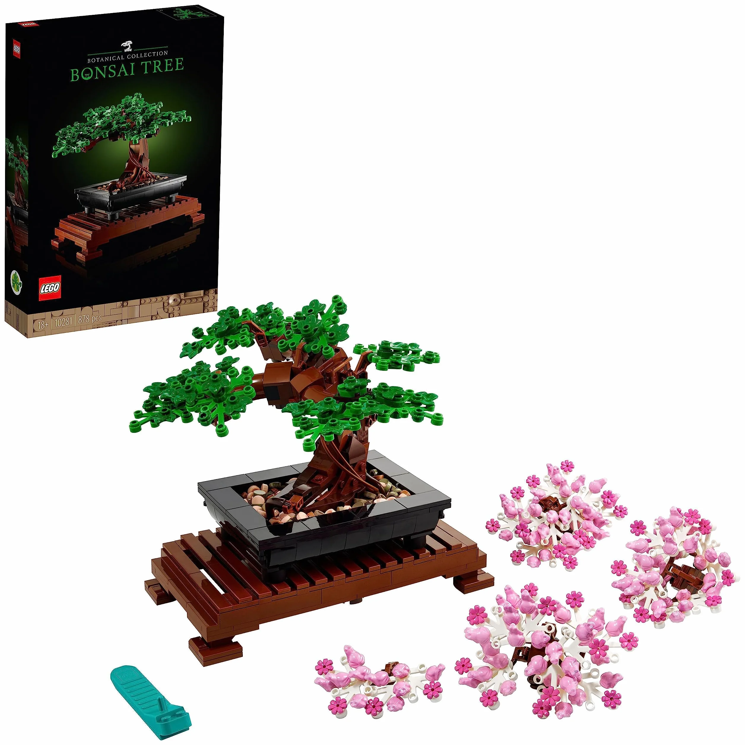 LEGO Creator Expert Drzewko Bonsai 10281 Kreatywne Klocki Konstrukcyjne