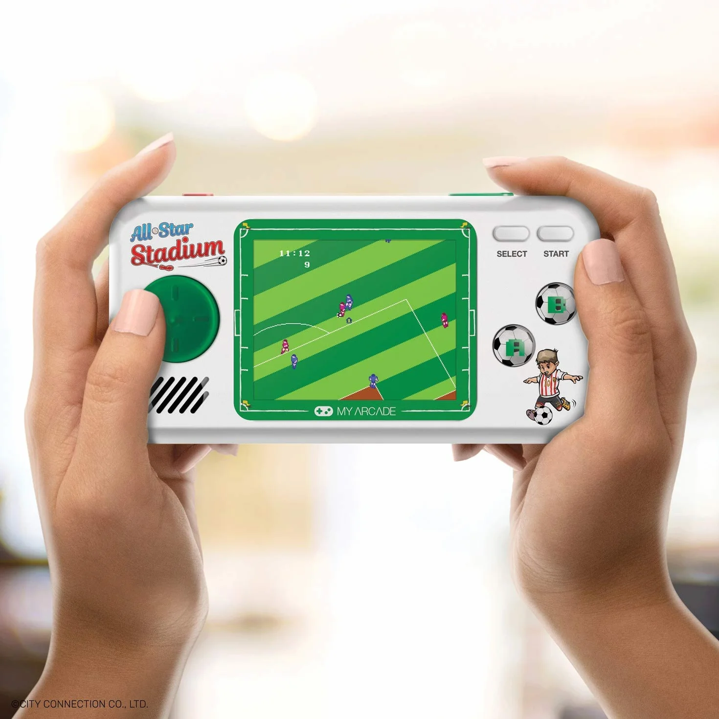 My Arcade DGUNL-3275 All-Star Stadium Pocket Player Portable Handheld Game Sys