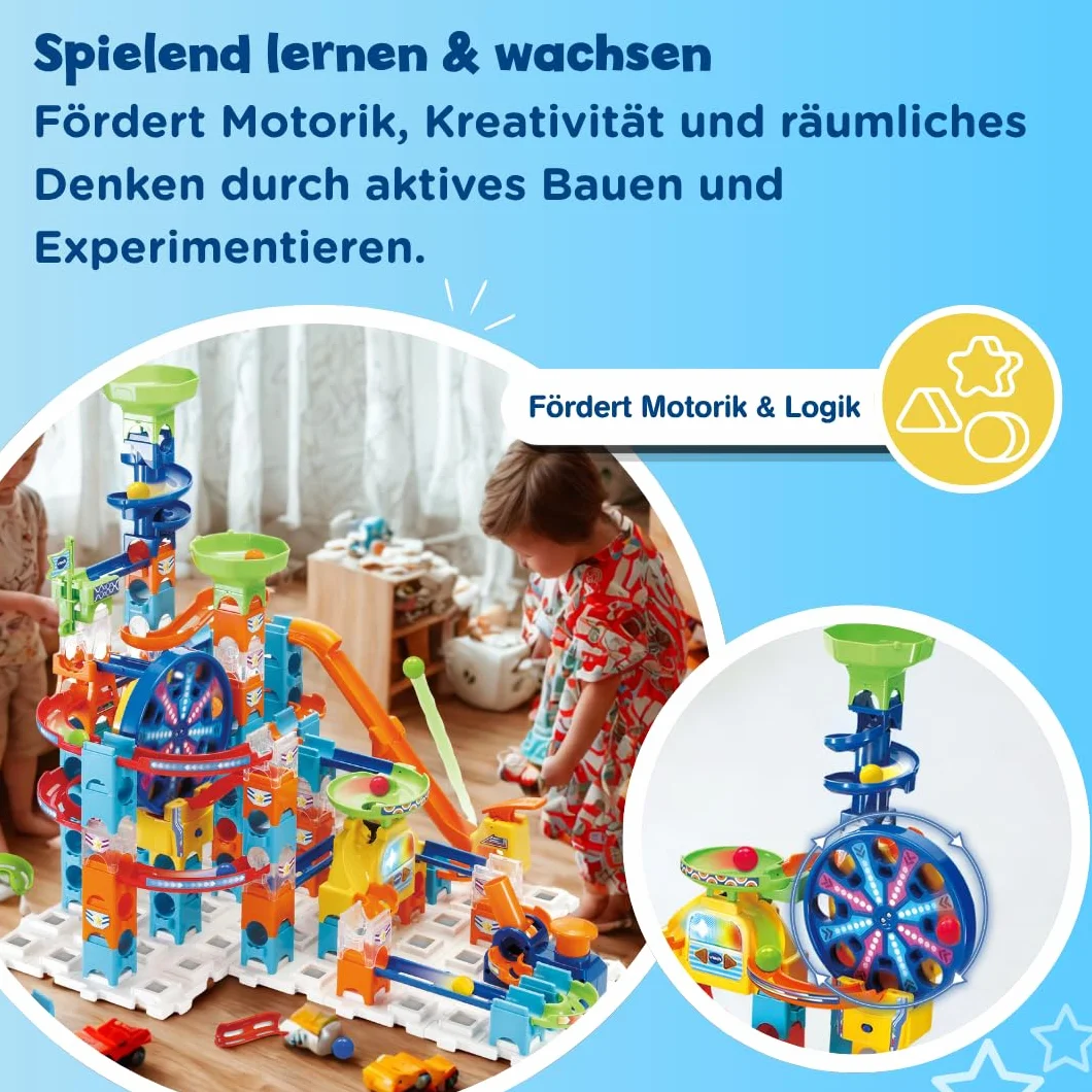 Vtech Marble Rush Ultimate Tor Kulkowy, Wielokolorowy, 4-12 lat