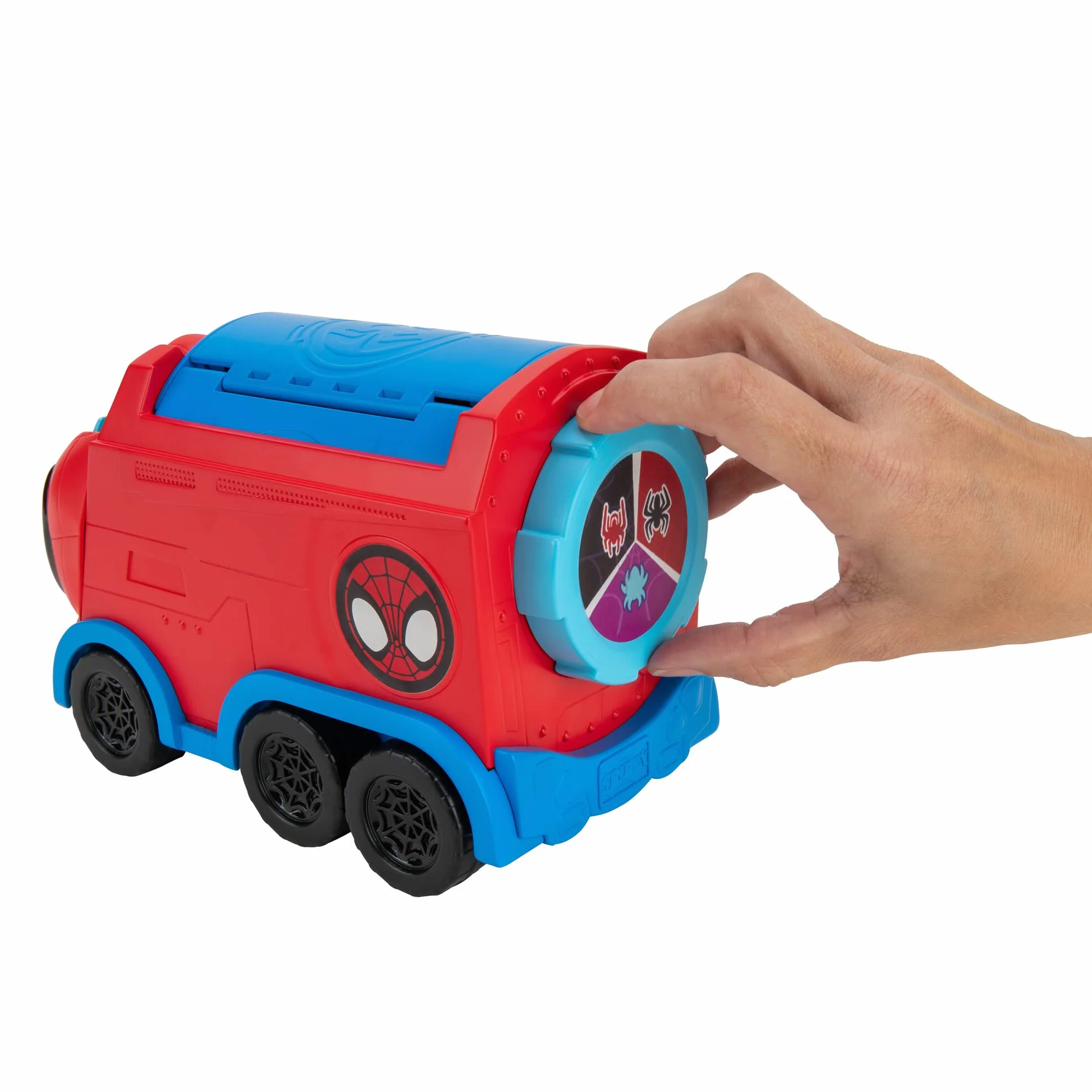 Spidey and His Amazing Friends toys Web Dart Launcher, Three In One
