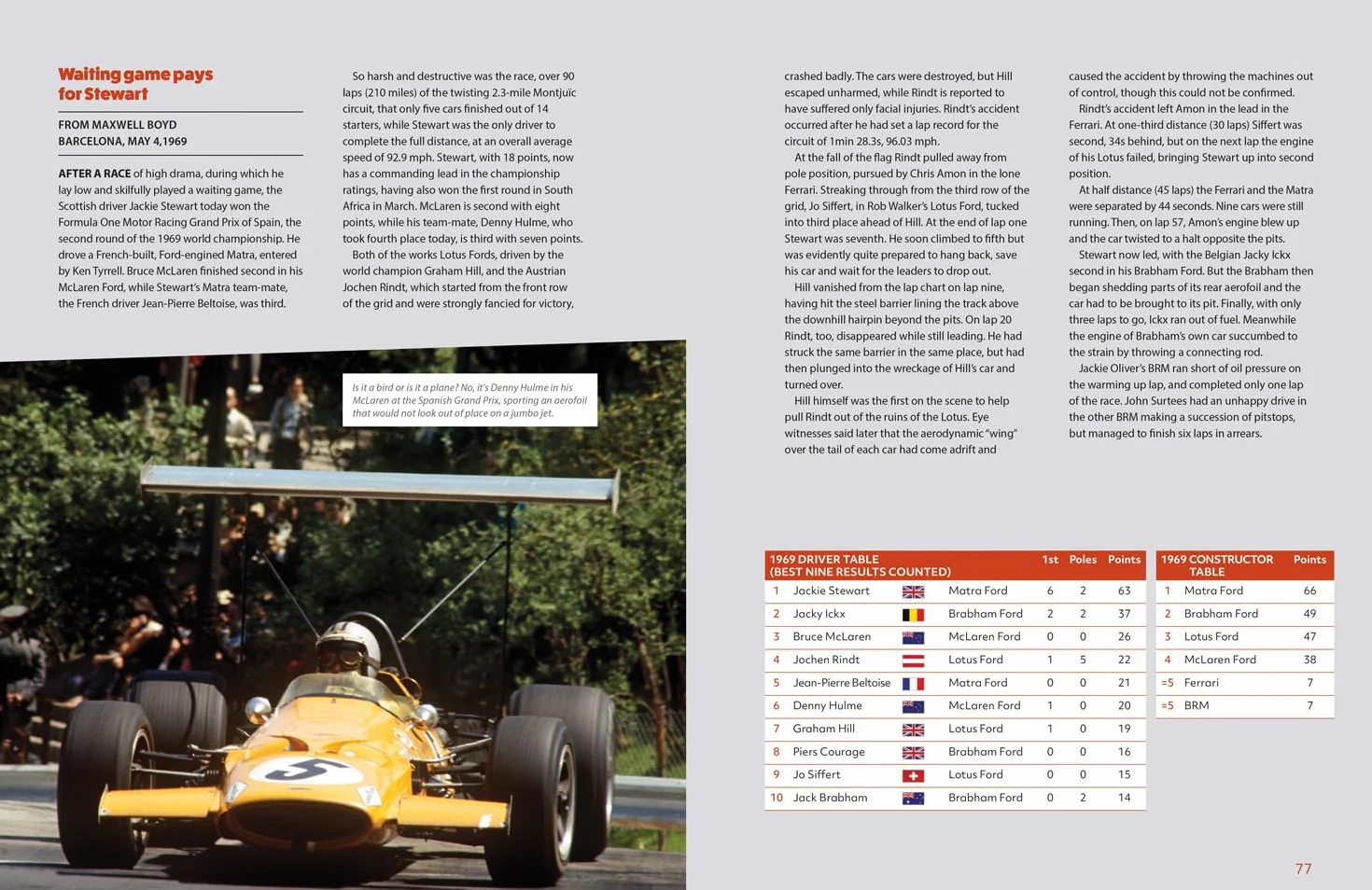 The Times Speed: A thrilling illustrated history of F1 World Championships from Fangio to Senna and Hamilton, Ferrari to McLaren and Red Bull