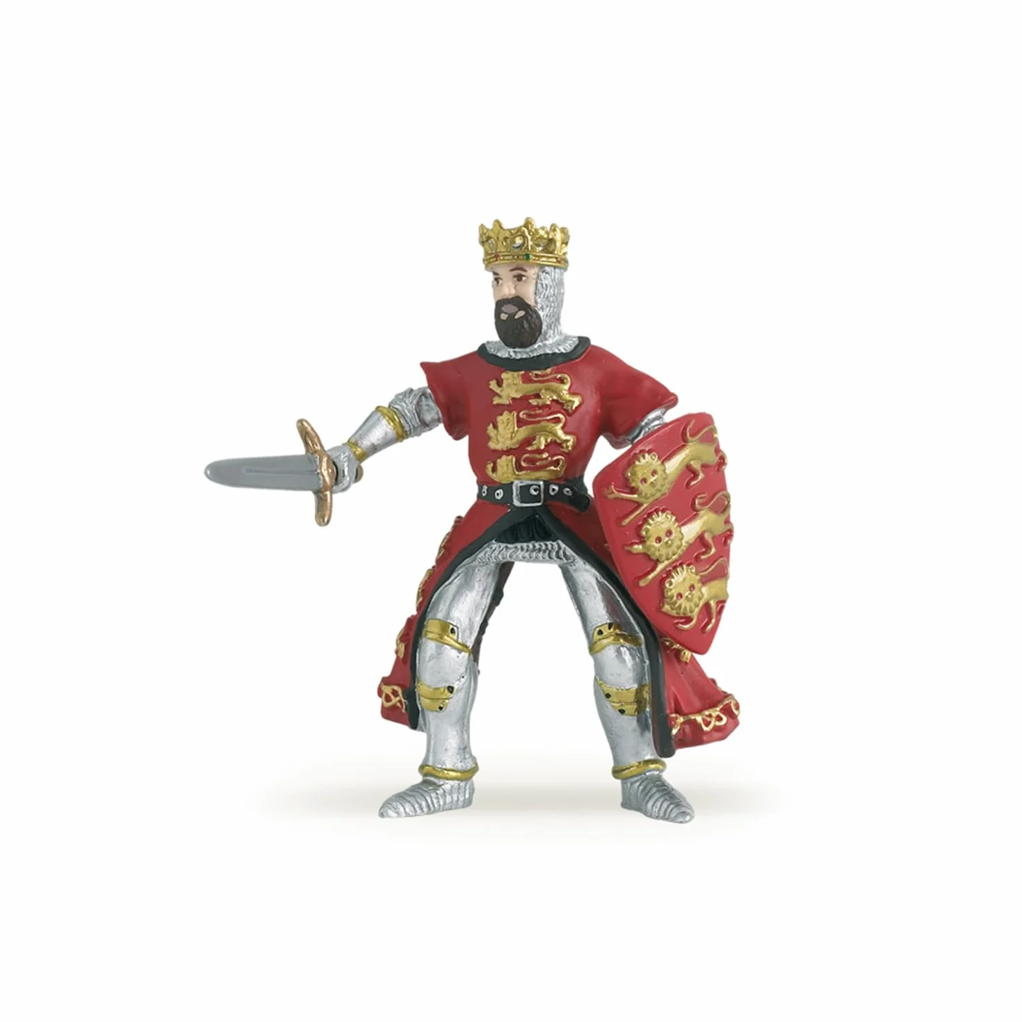 Papo 33016 Mini Rycerze (tuba, 12 szt.) Figurki, wielokolorowe